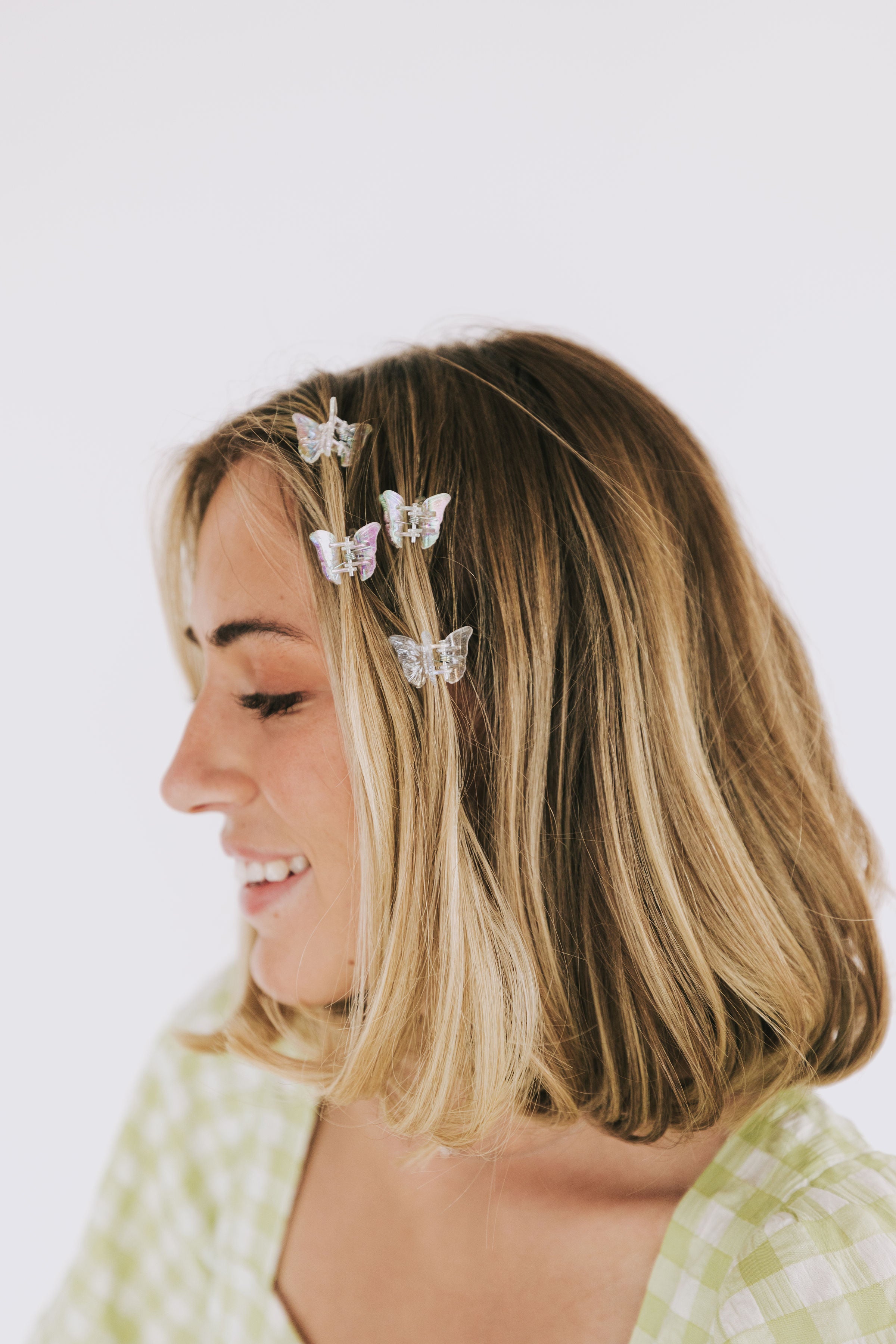 Fly Away Mini Butterfly Clips