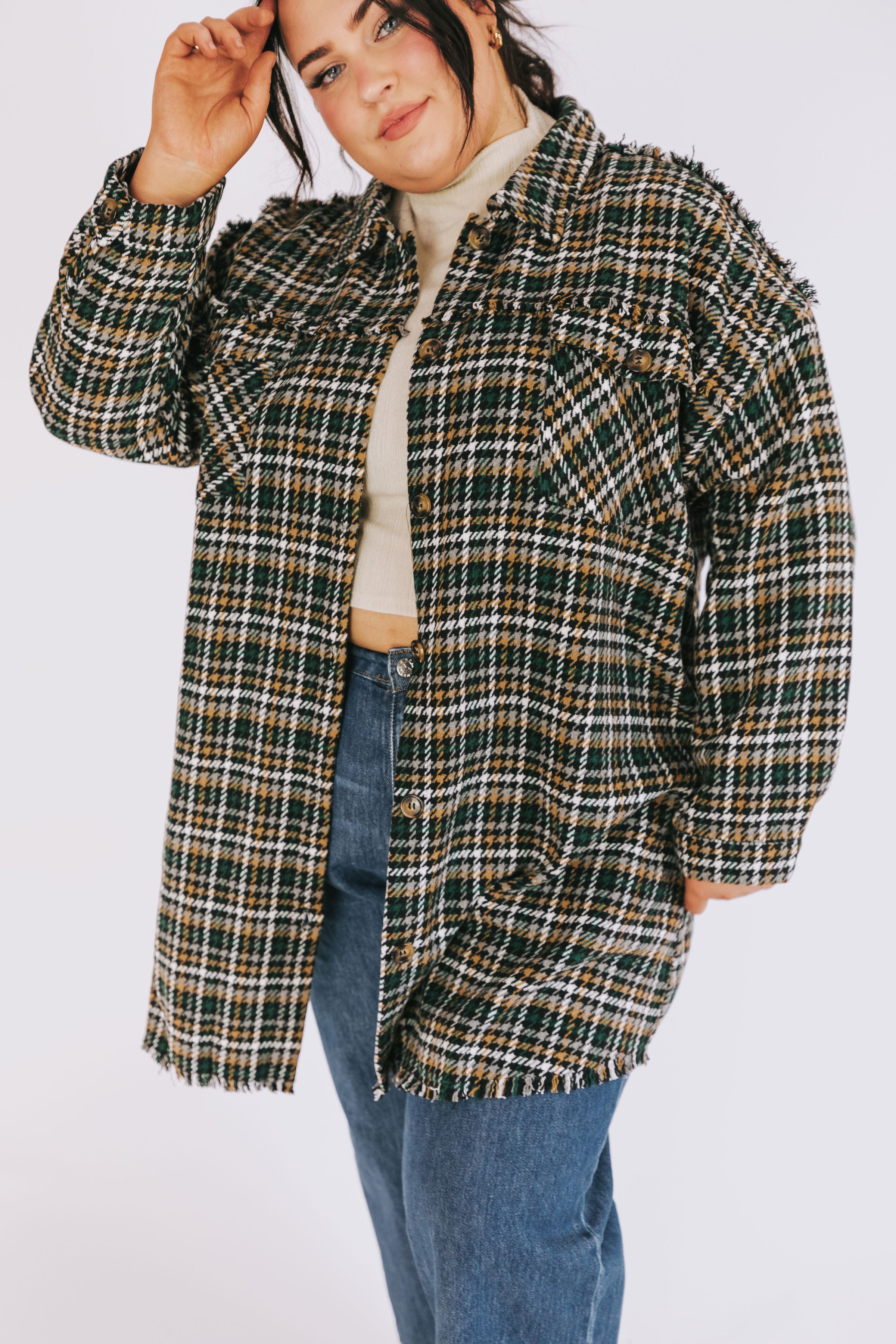 PLUS SIZE - Impress Me Jacket