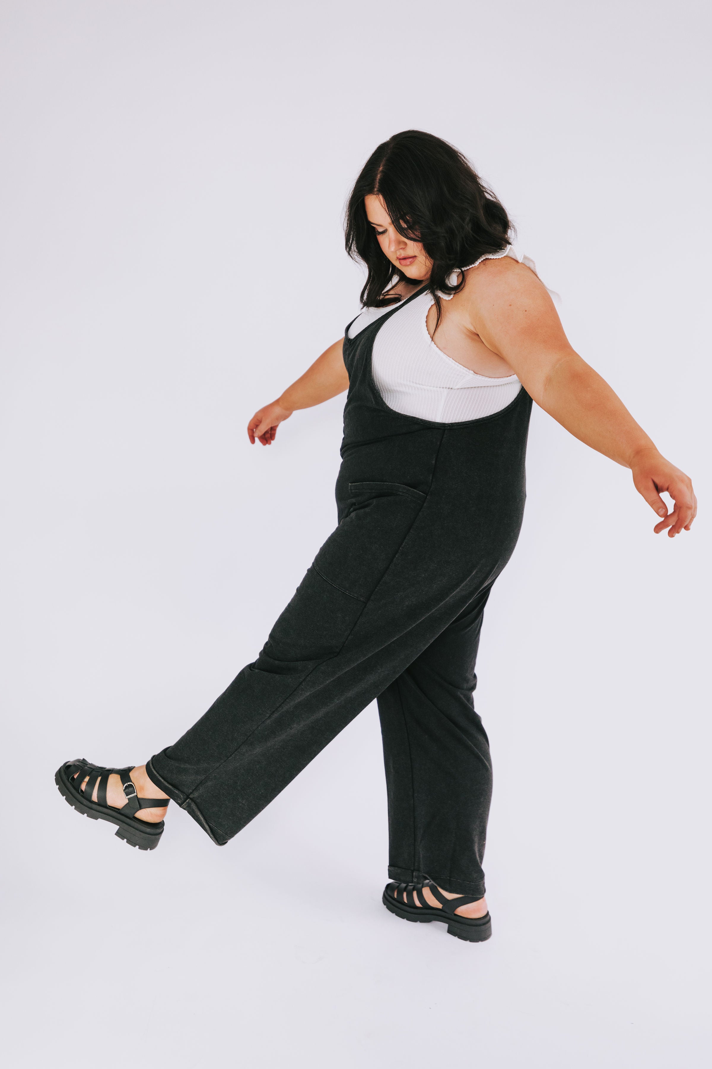 PLUS SIZE - Be The Hero Jumpsuit