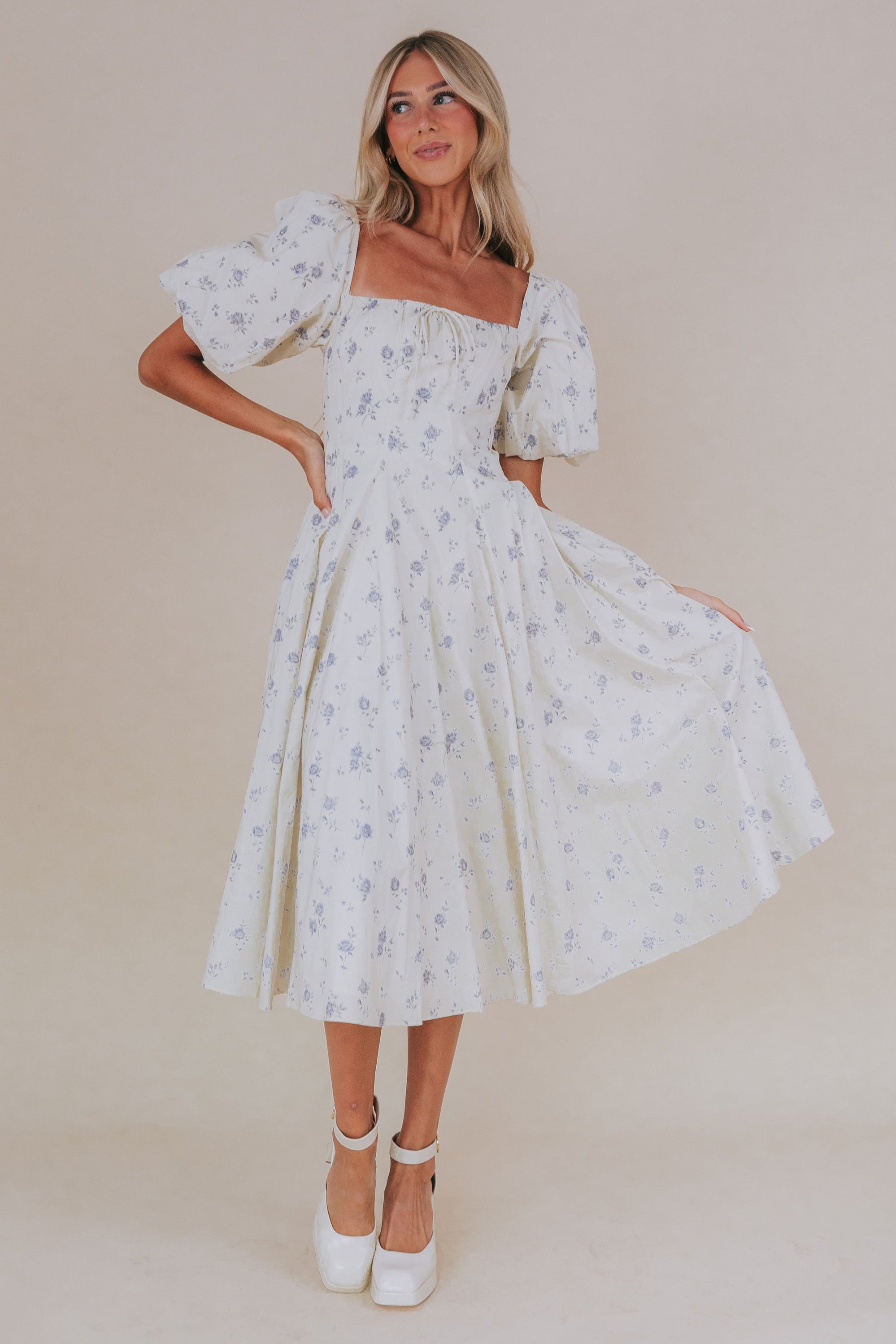 Polite And Polished Dress