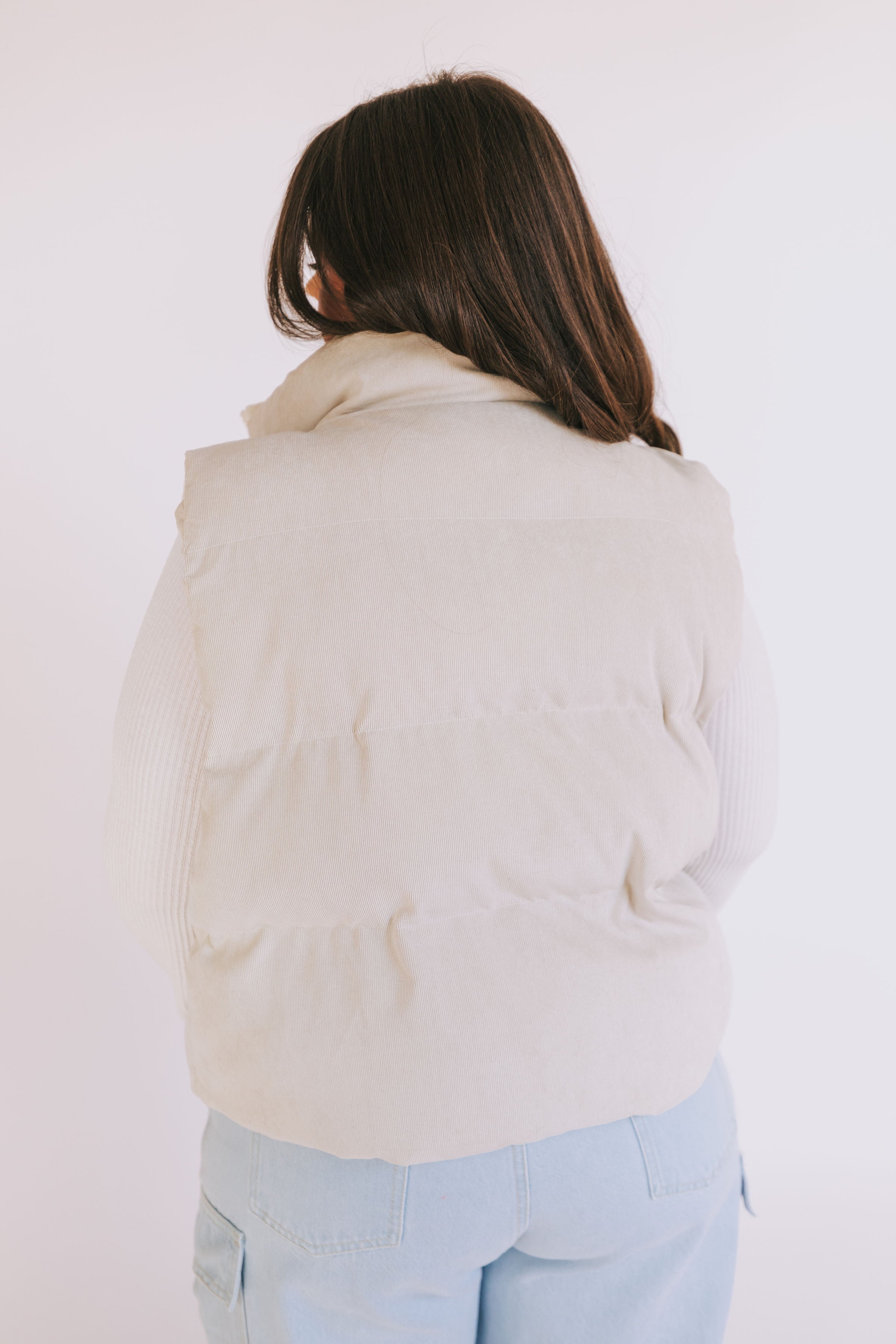 PLUS SIZE - Dream Wildly Puff Vest
