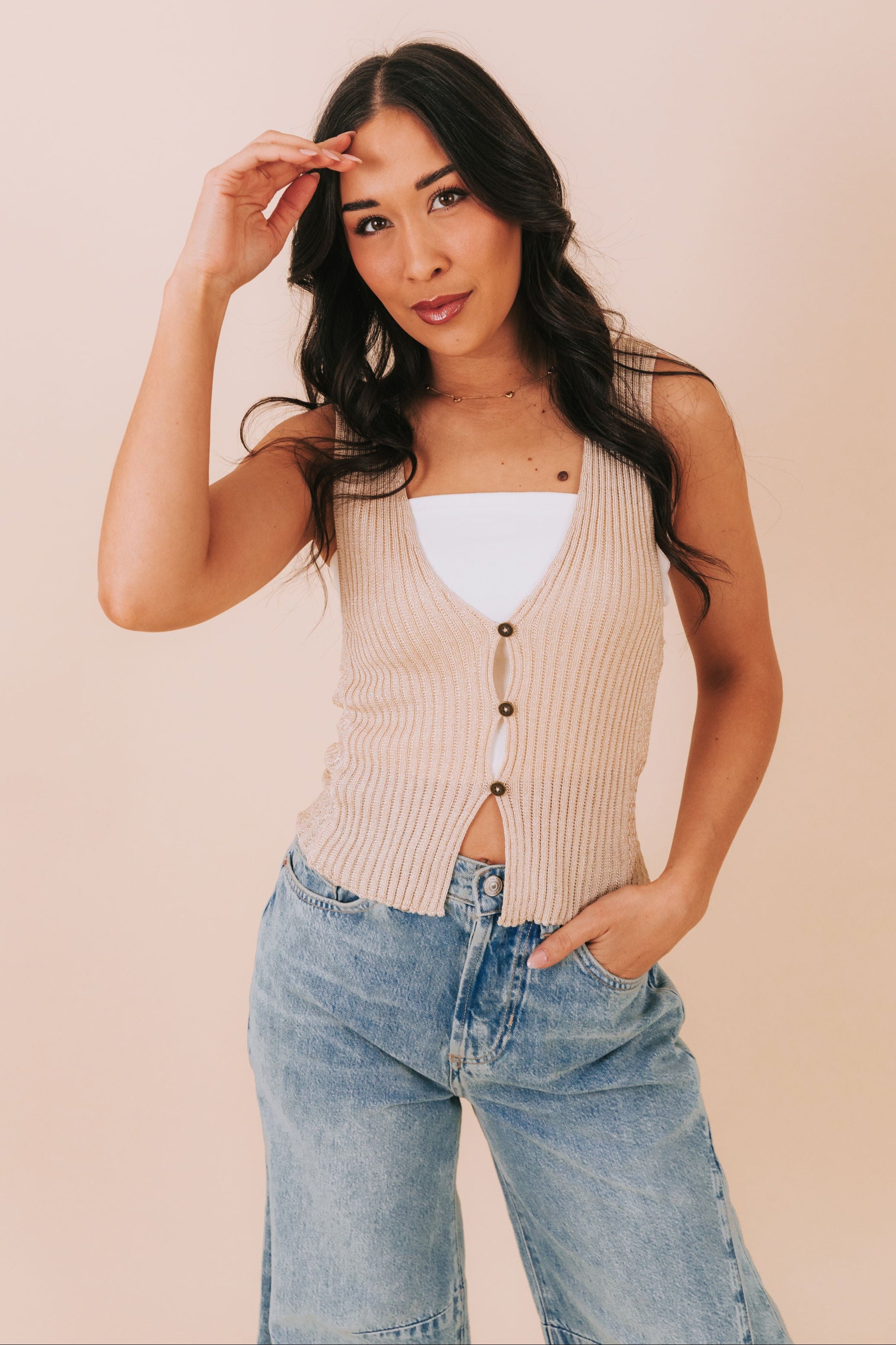 FREE PEOPLE - Seascape Vest