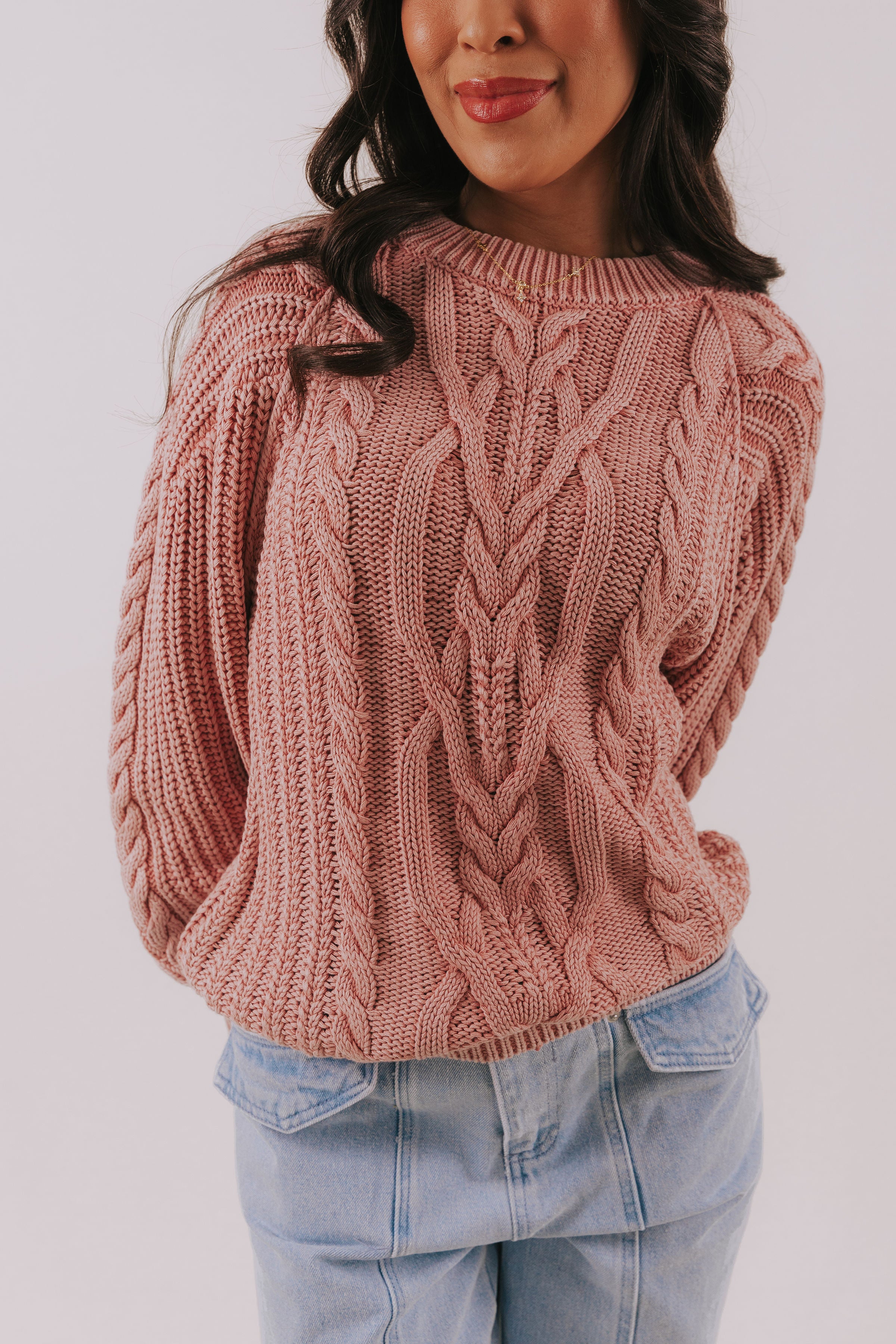 FREE PEOPLE - Frankie Cable Sweater
