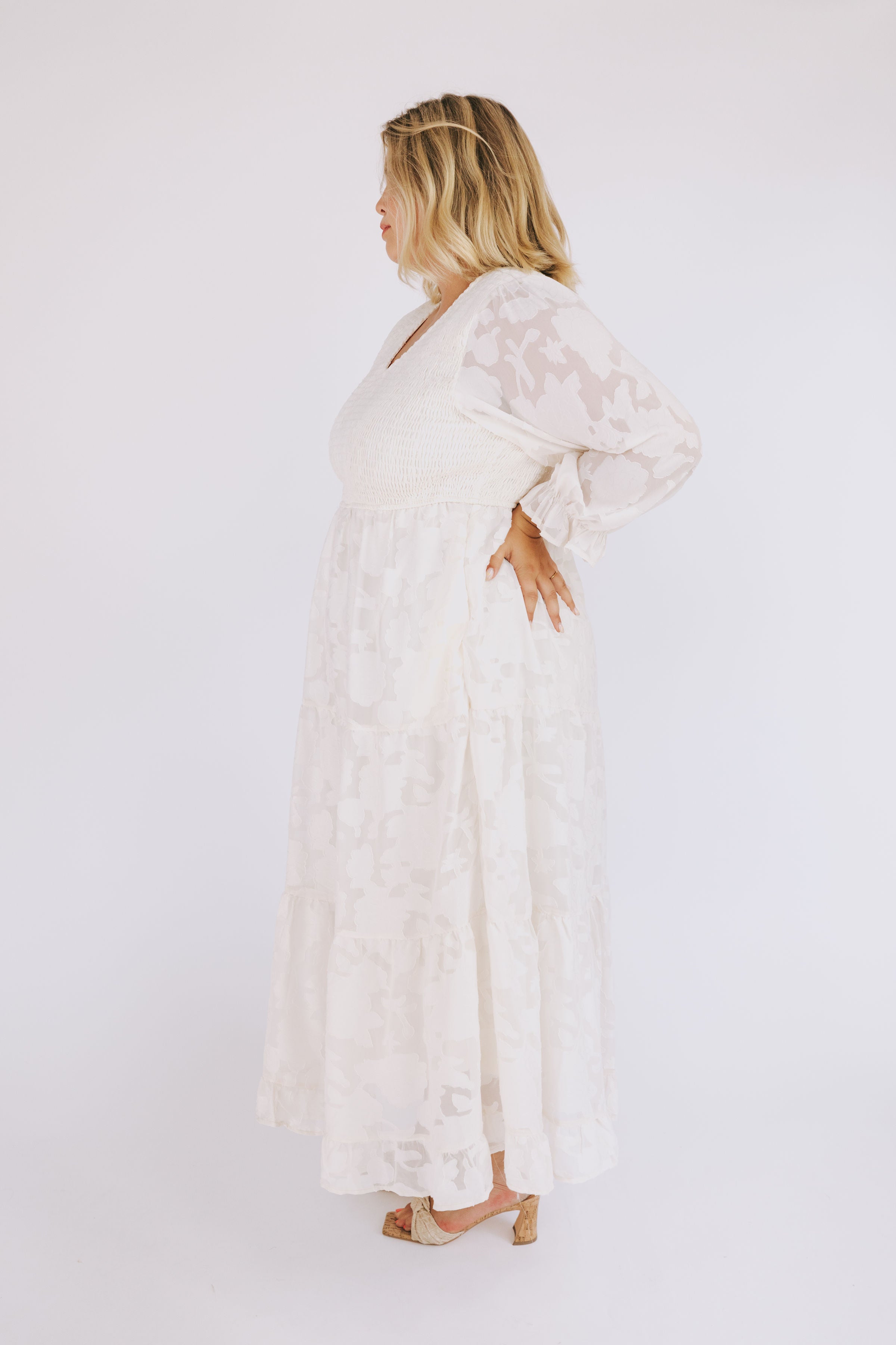 PLUS SIZE - Holding Back Dress