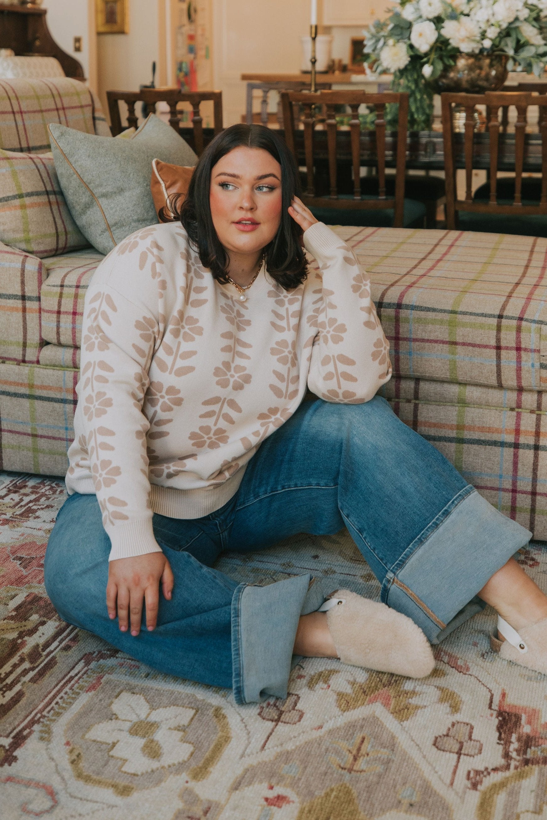 PLUS SIZE Miss You More Sweater