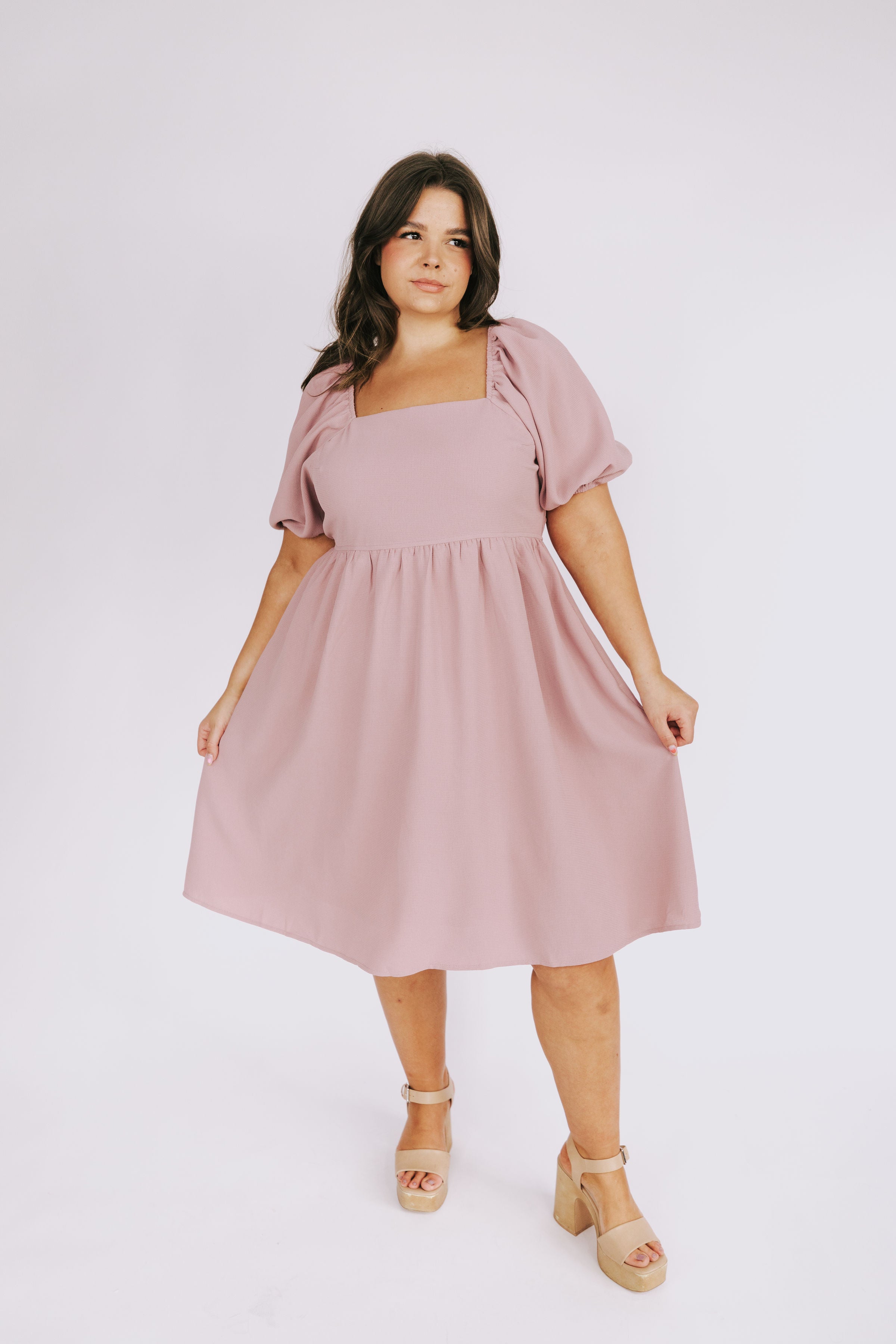 PLUS SIZE - Suddenly Smitten Dress