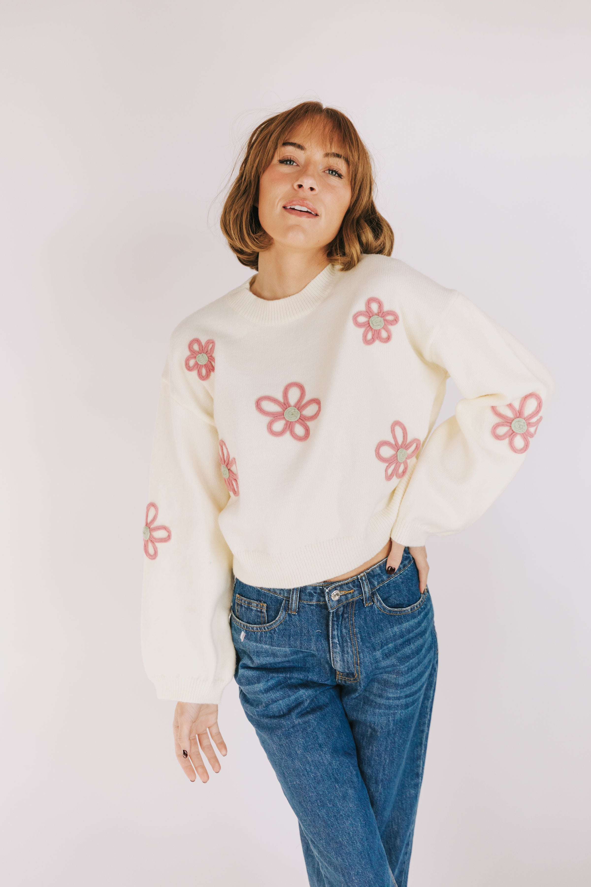 Live In Bliss Sweater- New Color!