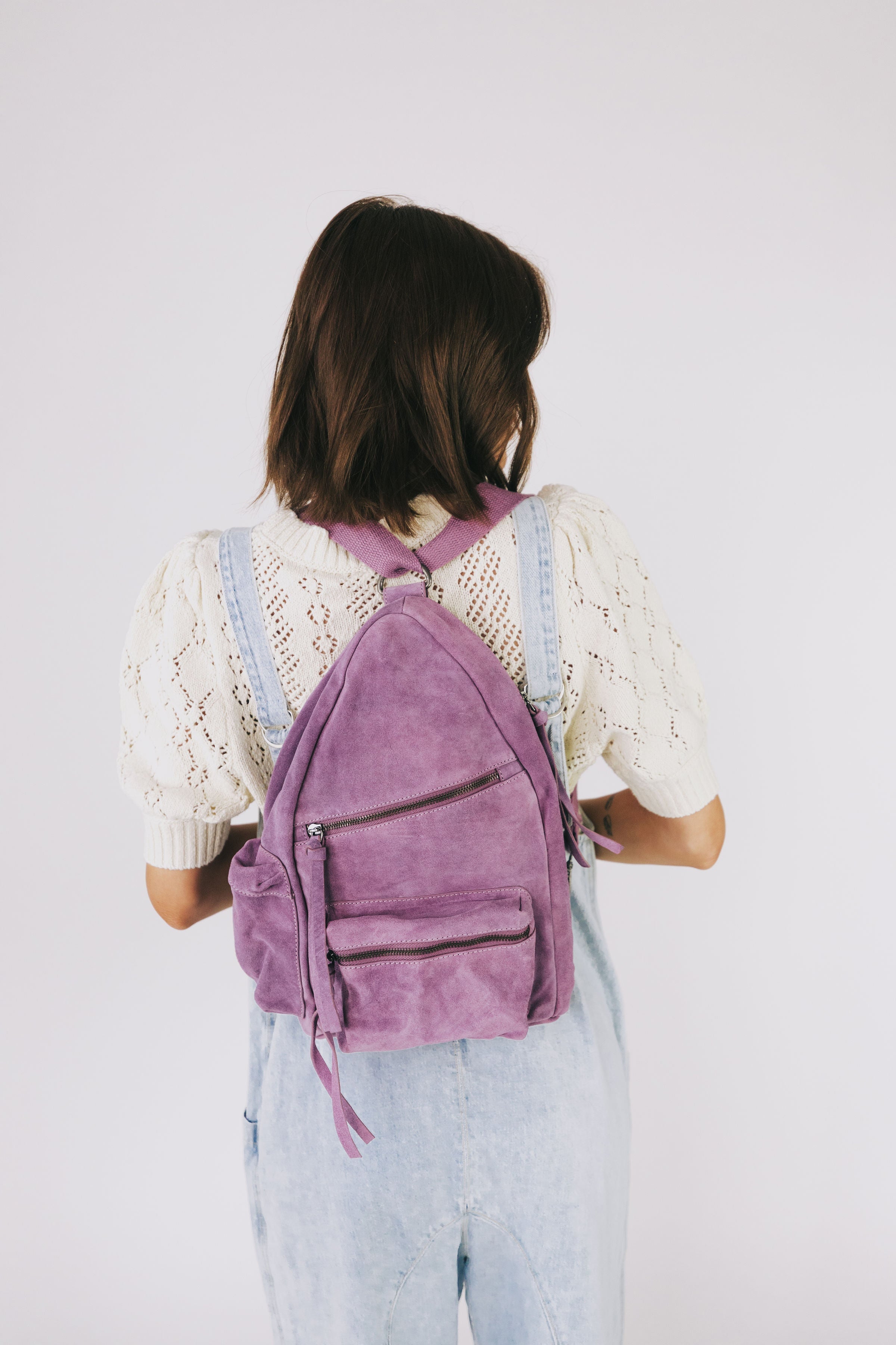 FREE PEOPLE - Oxford Suede Sling by Free People in FP Orchid