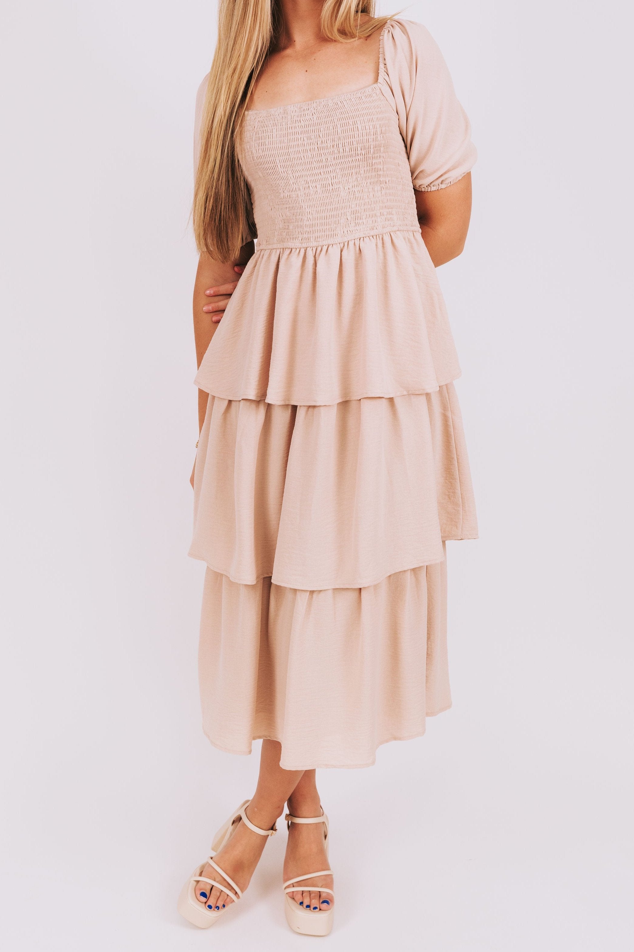 Walking On Clouds Dress - 2 Colors!