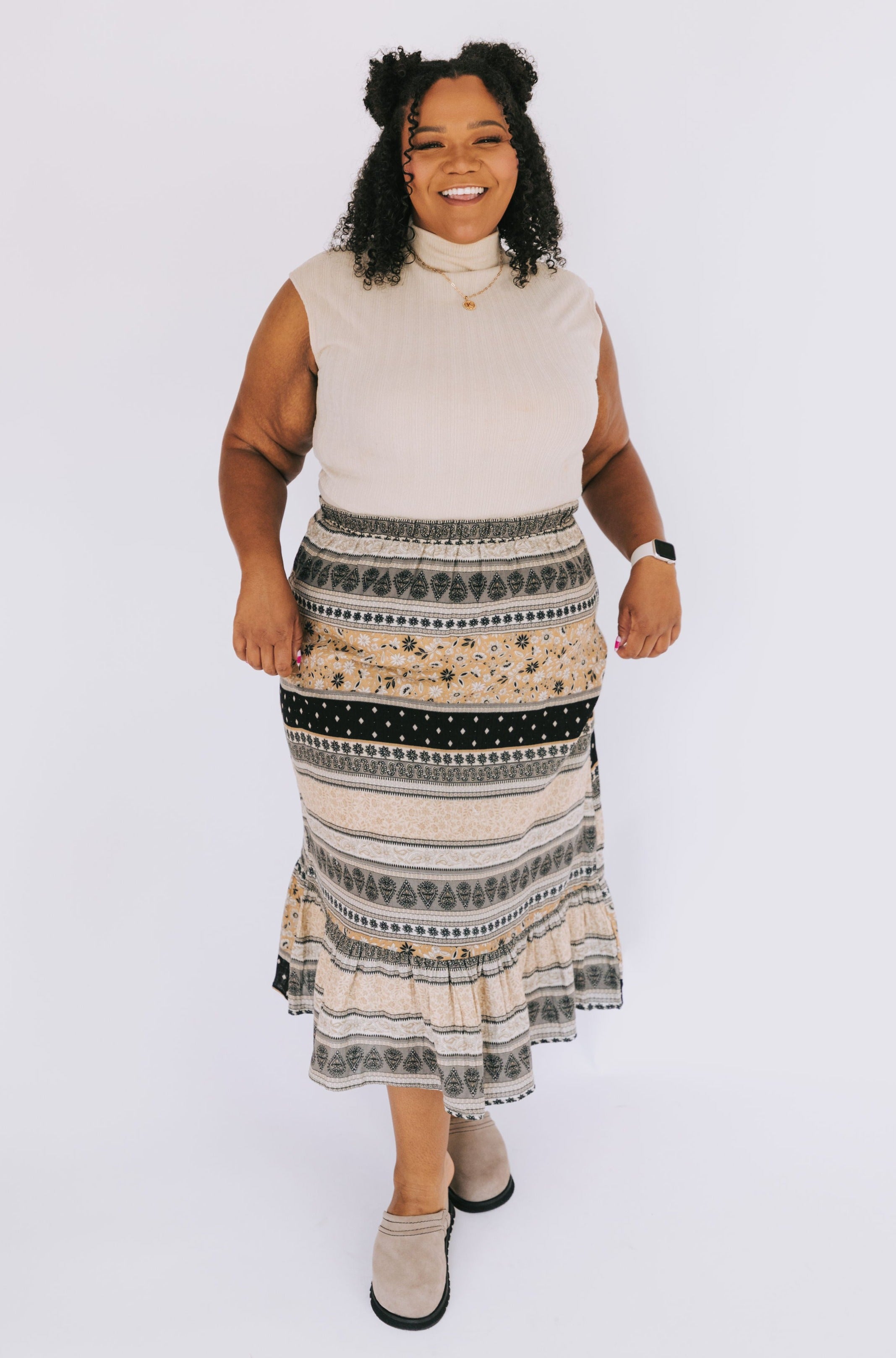 PLUS SIZE - Time Of My Life Skirt