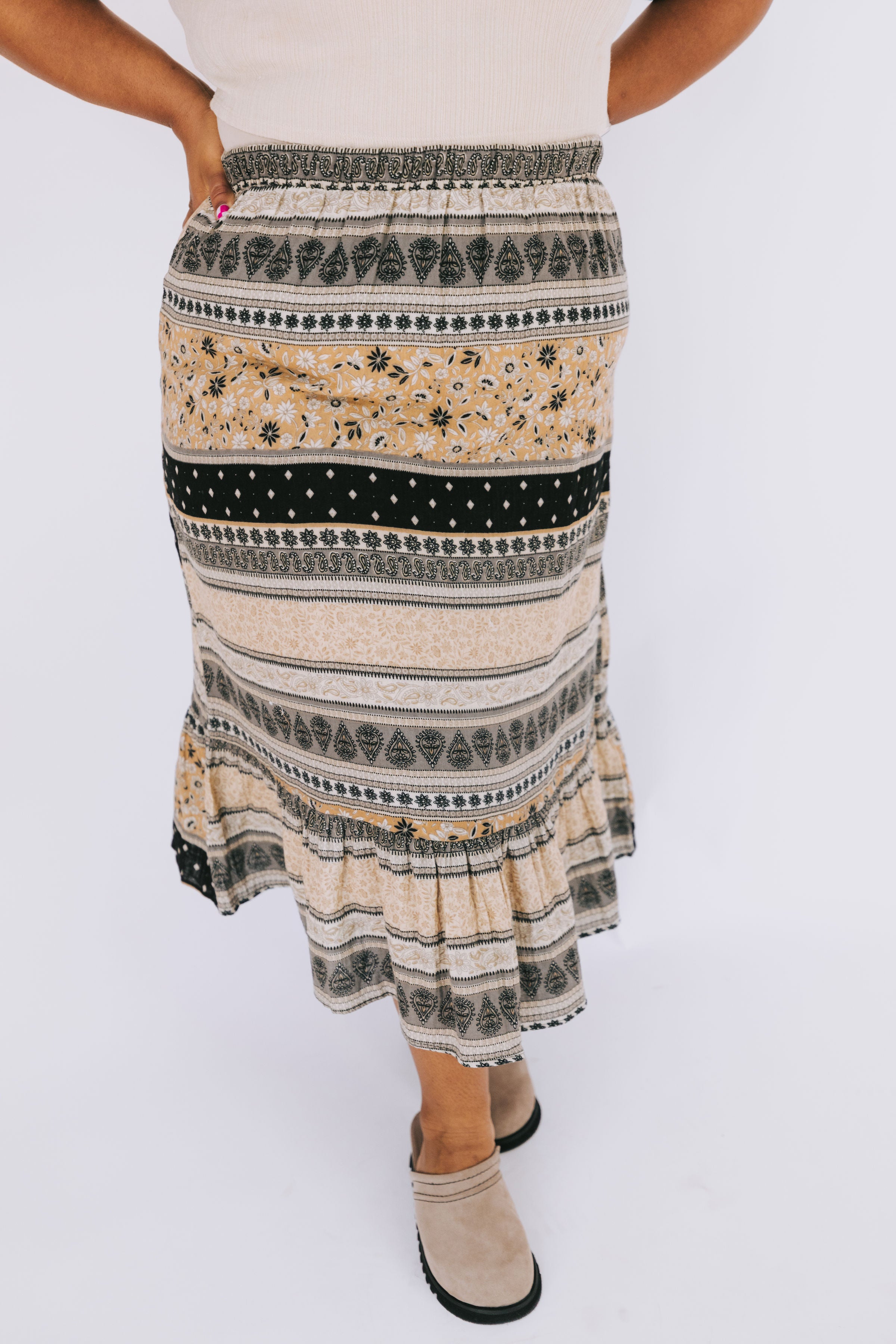 PLUS SIZE - Time Of My Life Skirt