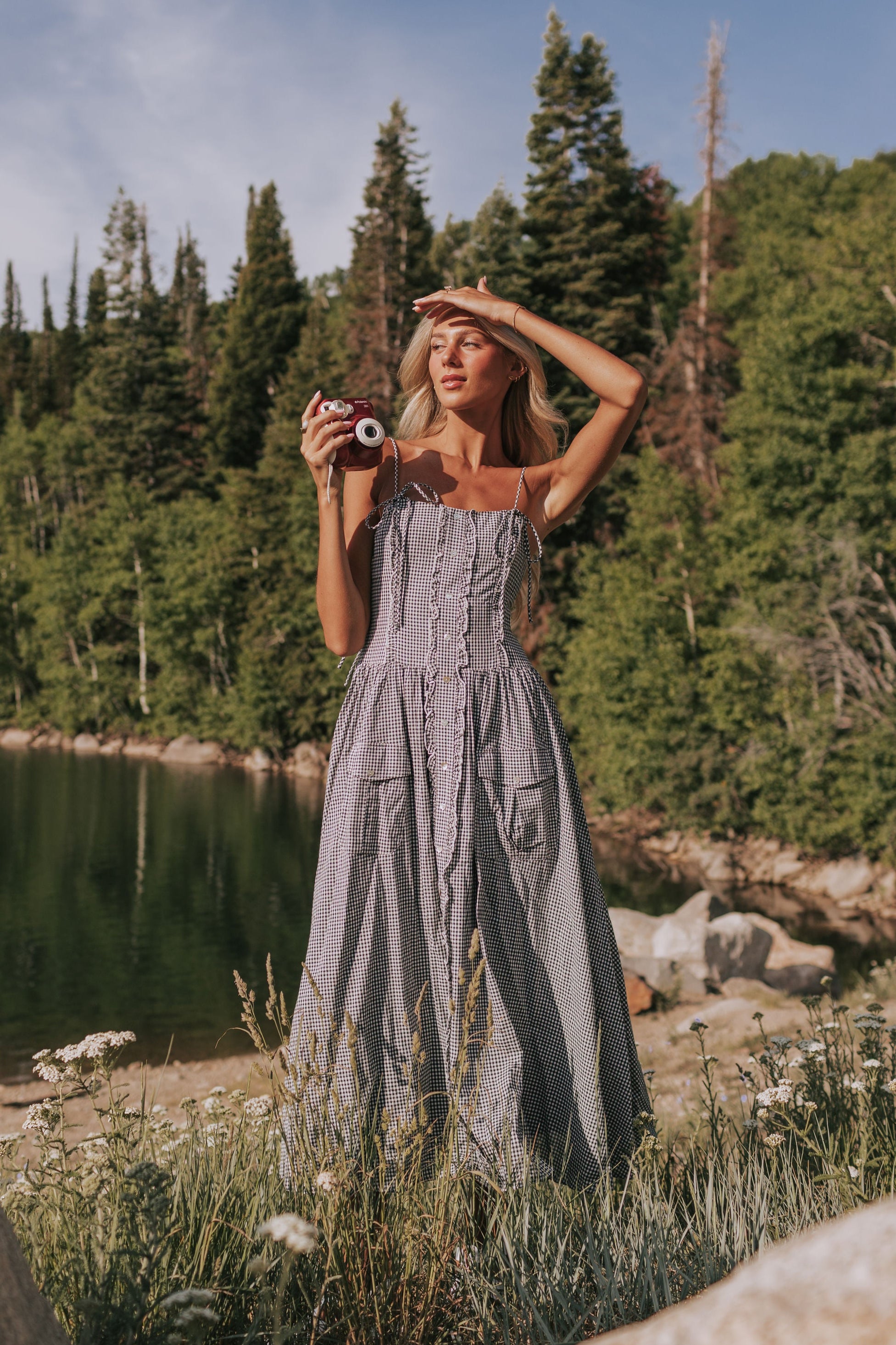 Gingham Girl Dress