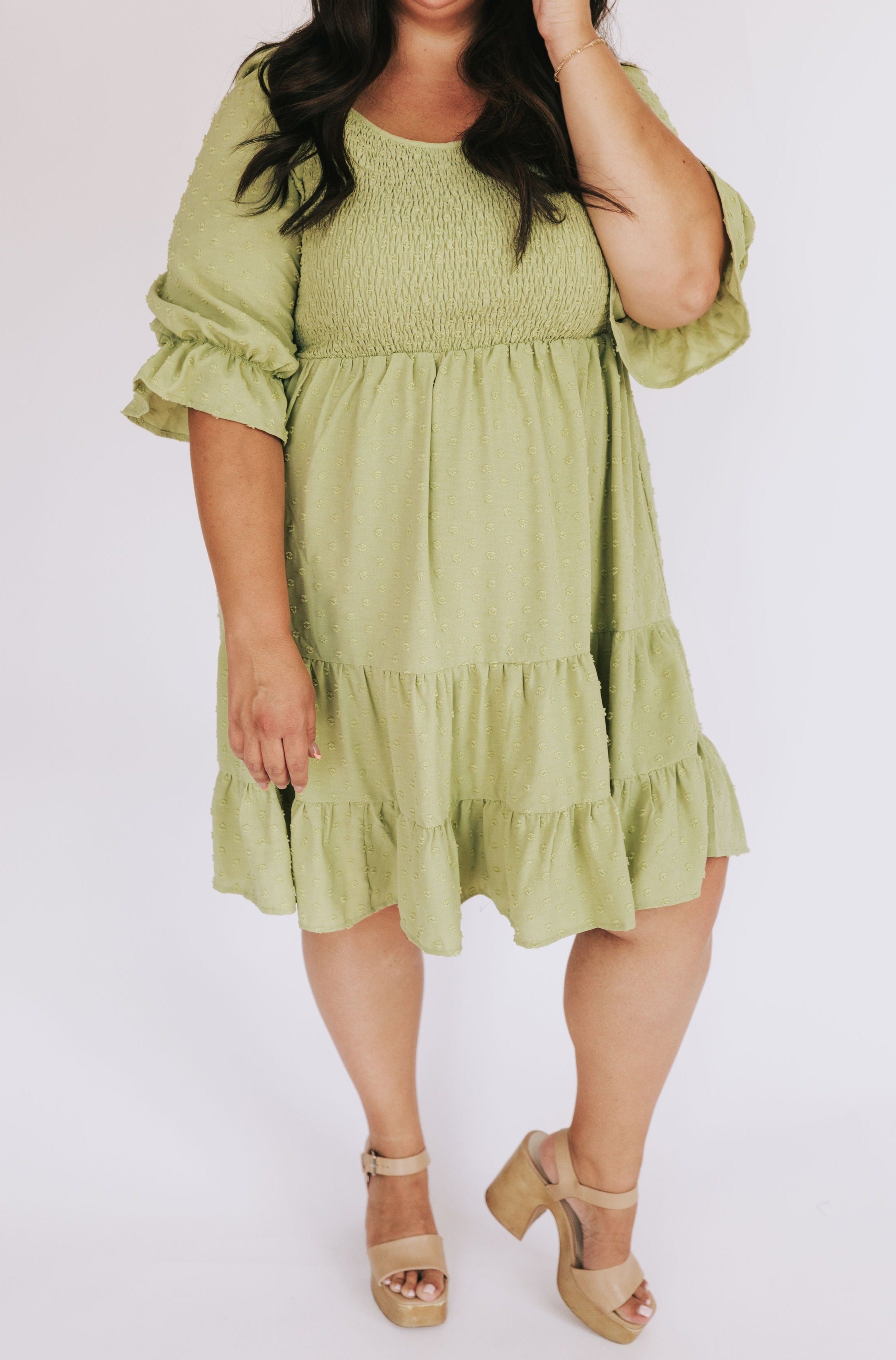 PLUS SIZE - Santa Barbara Dress