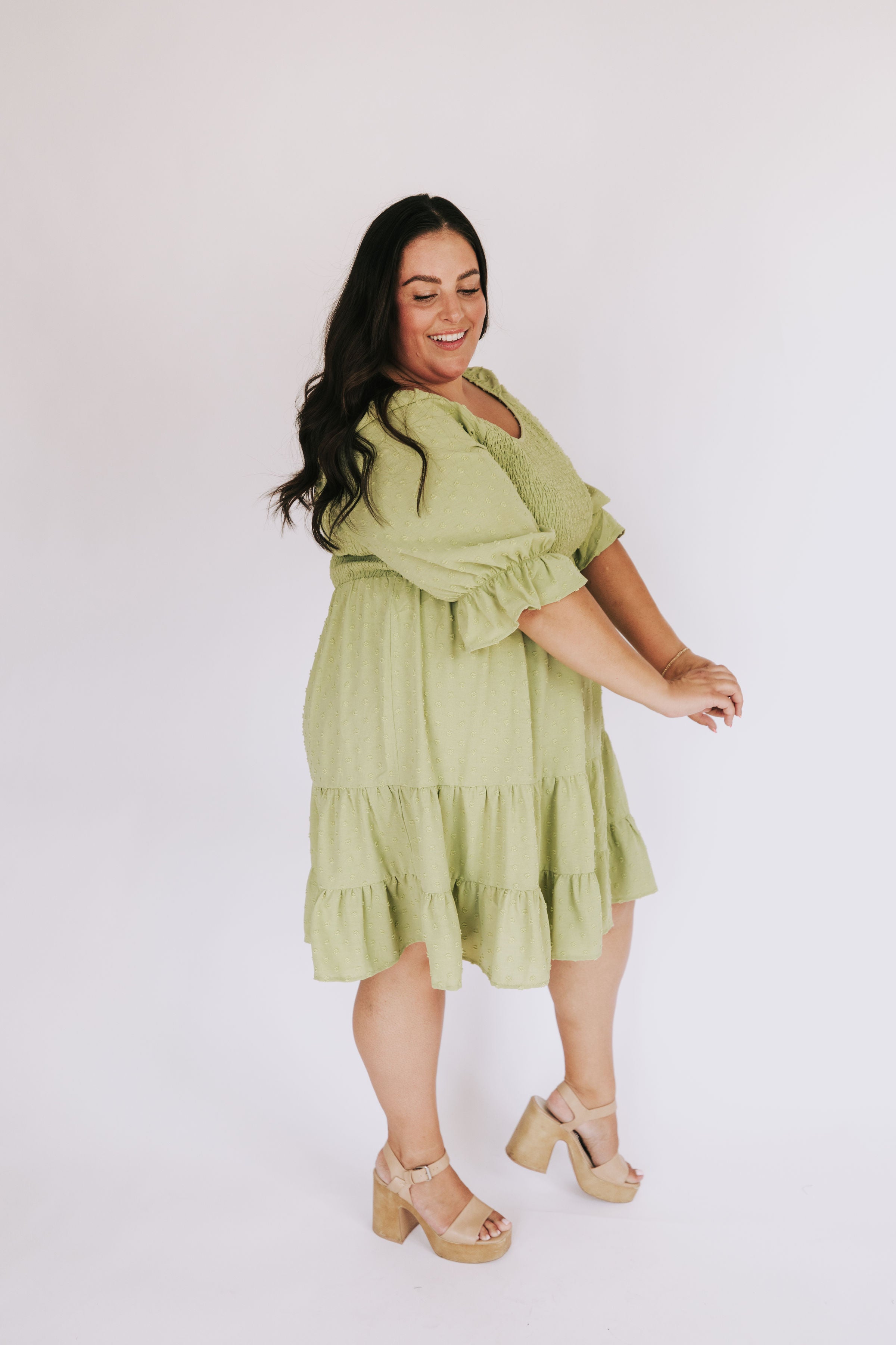 PLUS SIZE - Santa Barbara Dress
