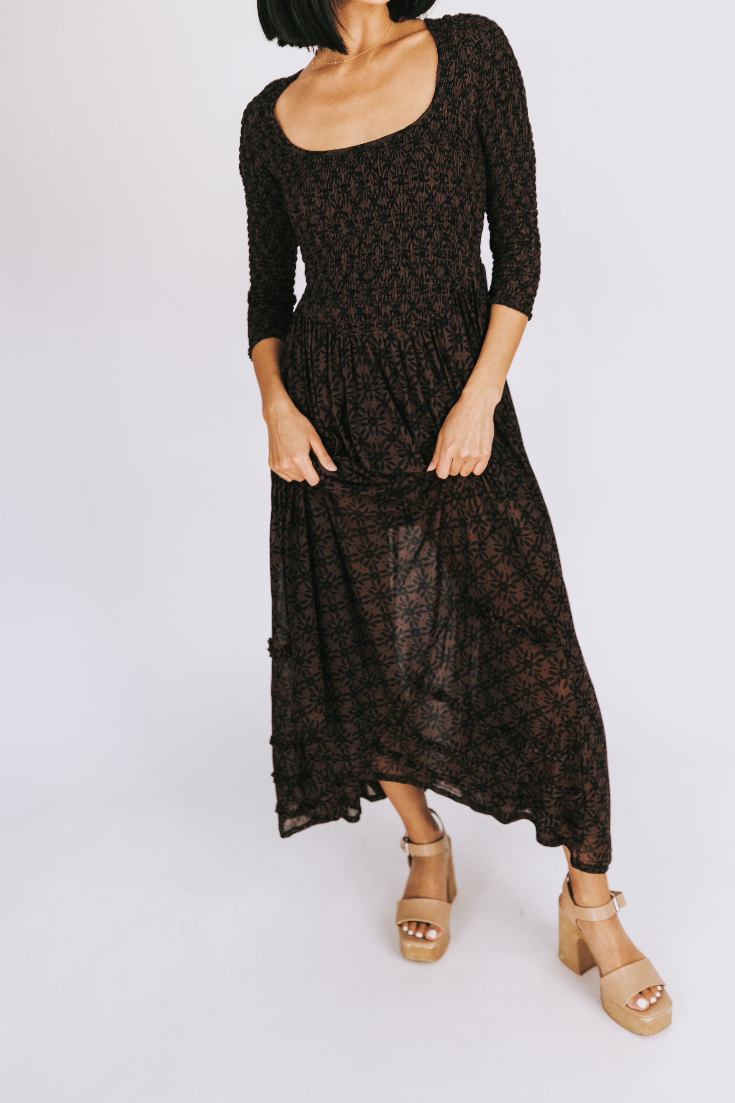 FREE PEOPLE - It's Fate Midi Dress
