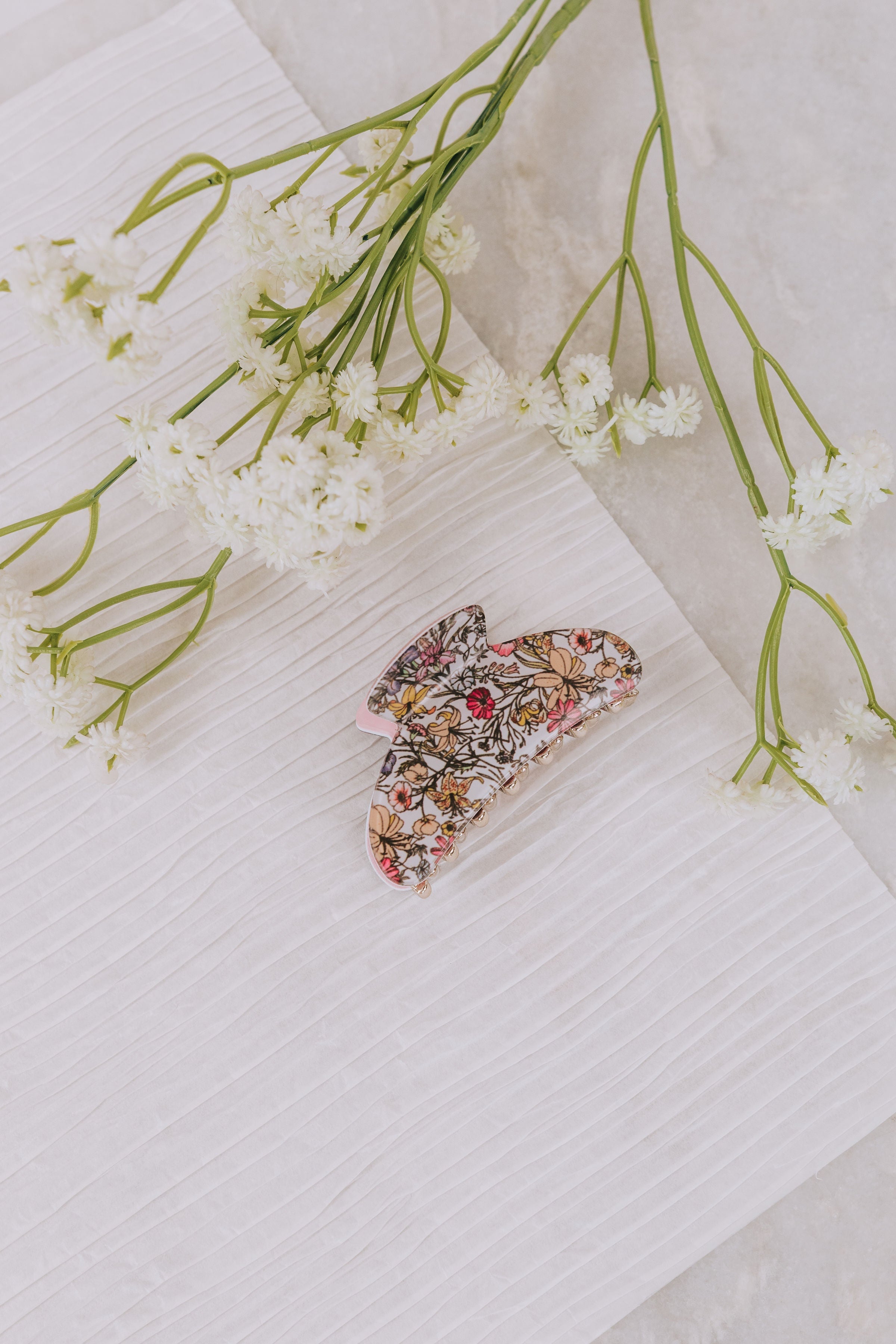 Wildflower Walk Claw Clip