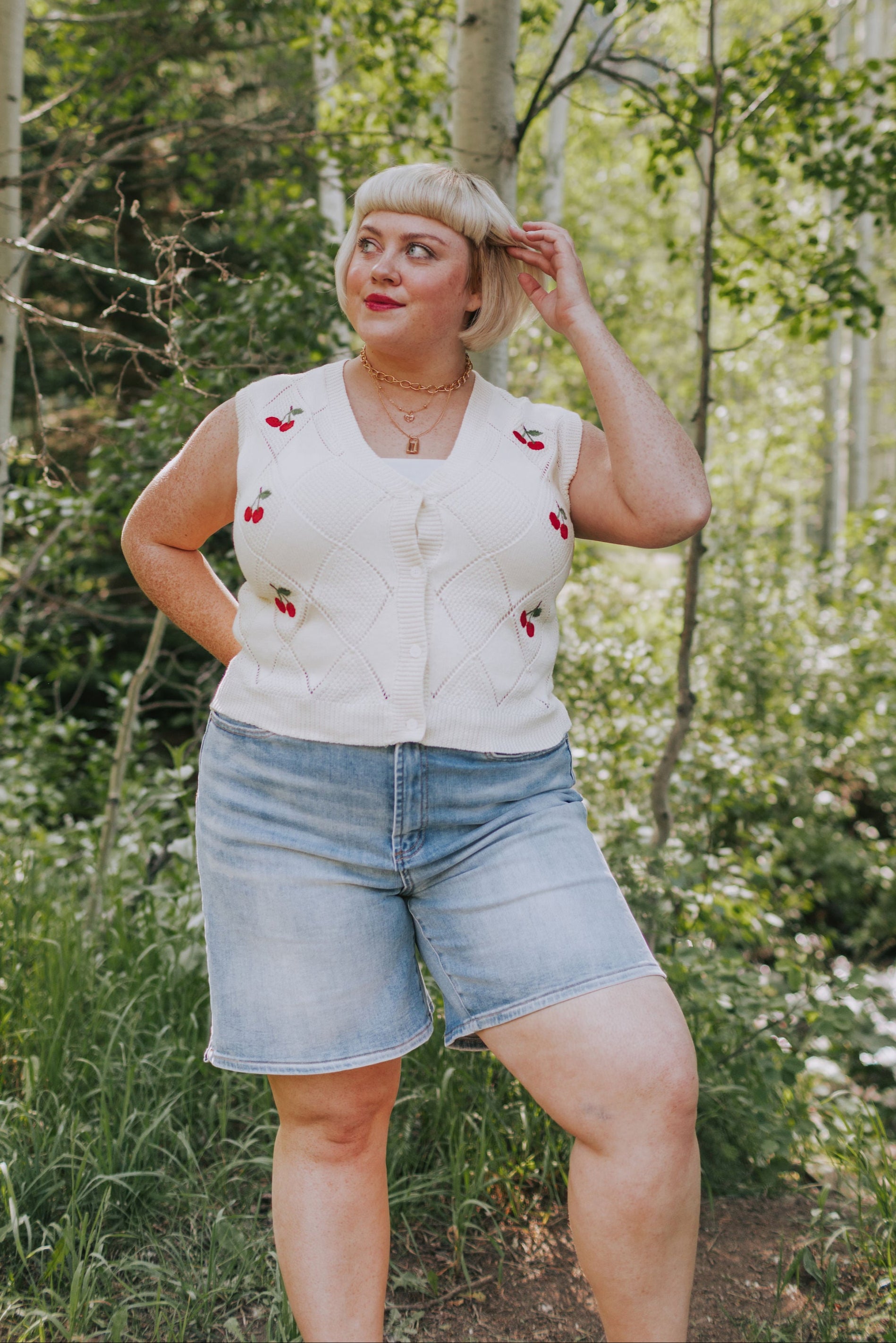 PLUS SIZE - Sweet Tart Vest