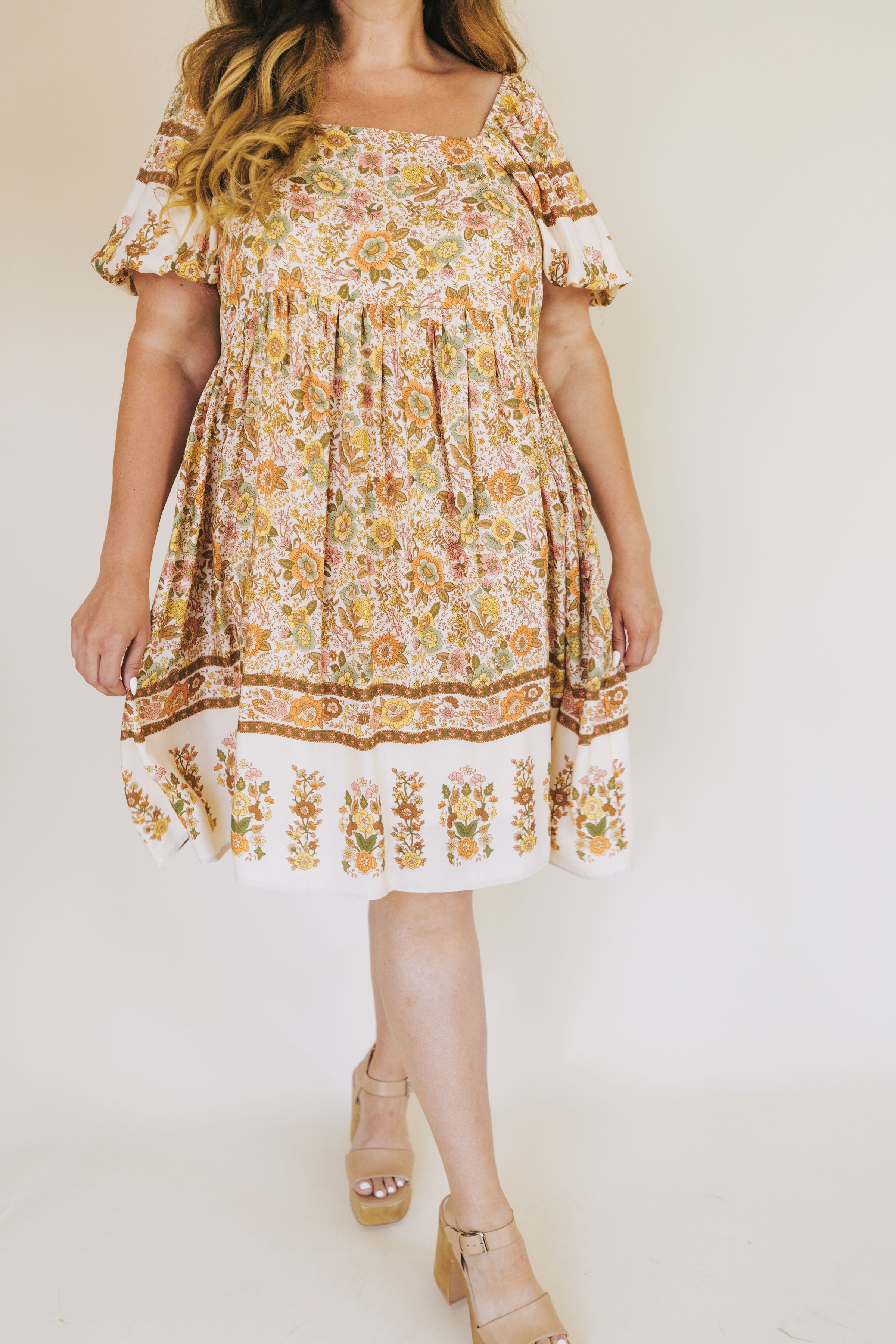 PLUS SIZE - Turn Back Time Dress
