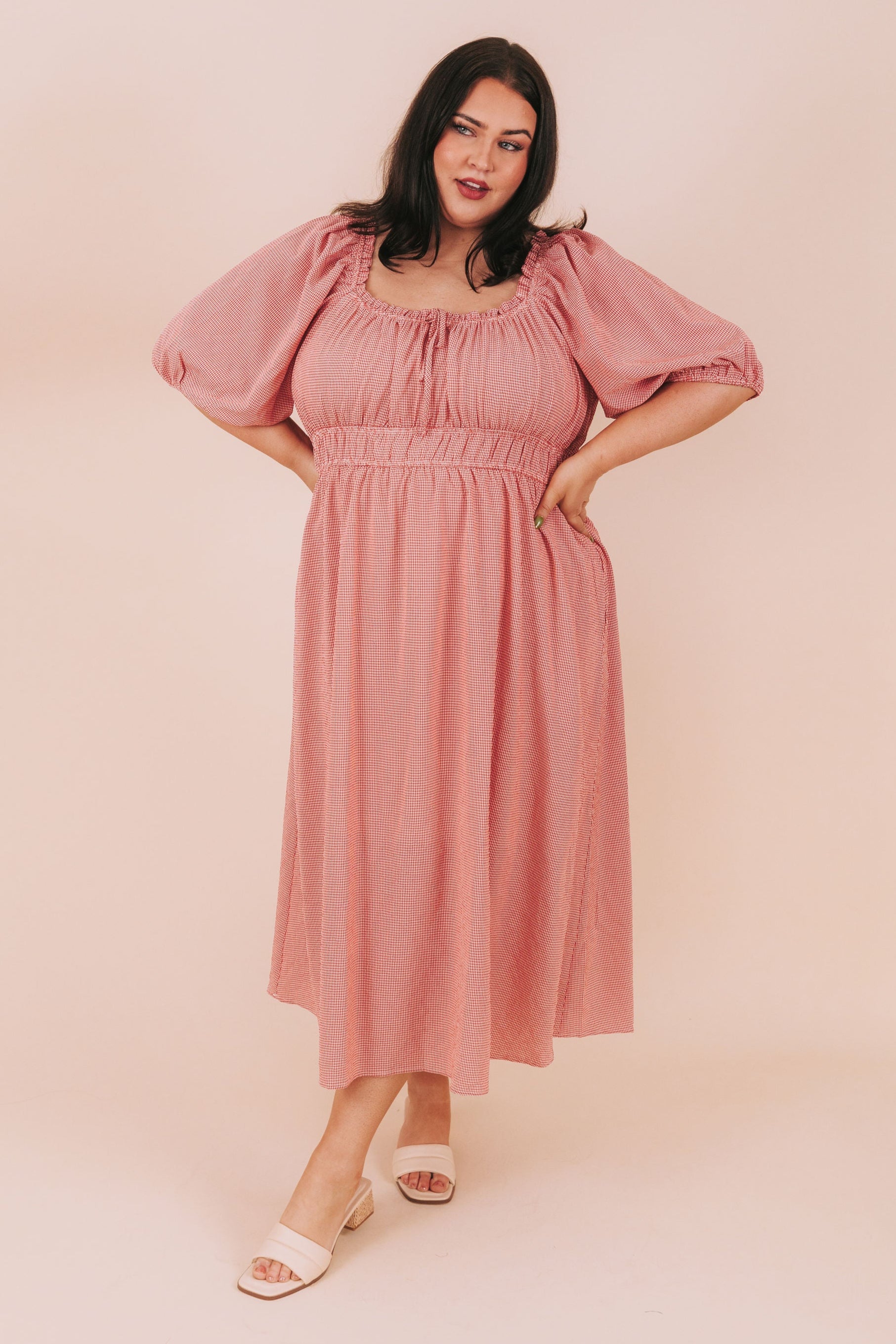 PLUS SIZE - Picnic Weather Dress