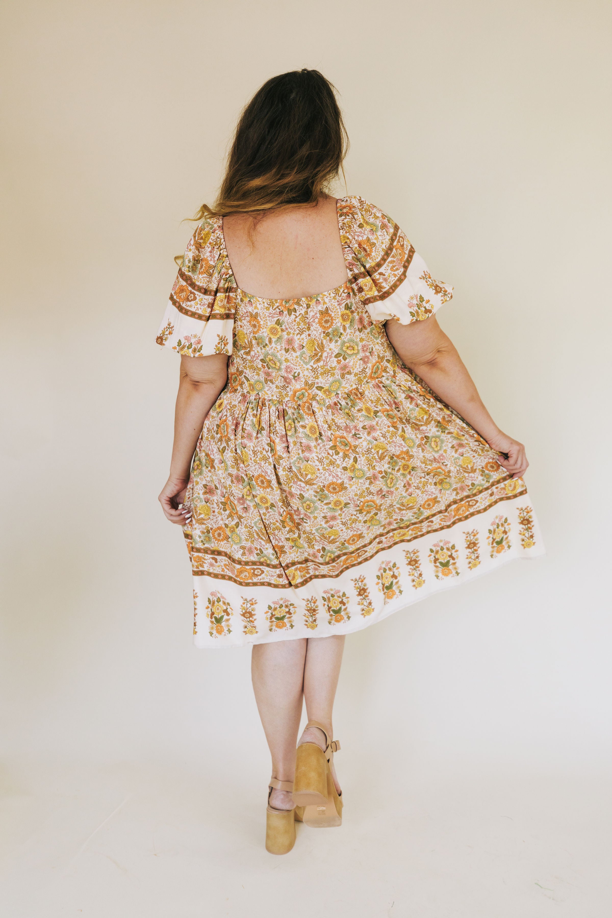 PLUS SIZE - Turn Back Time Dress