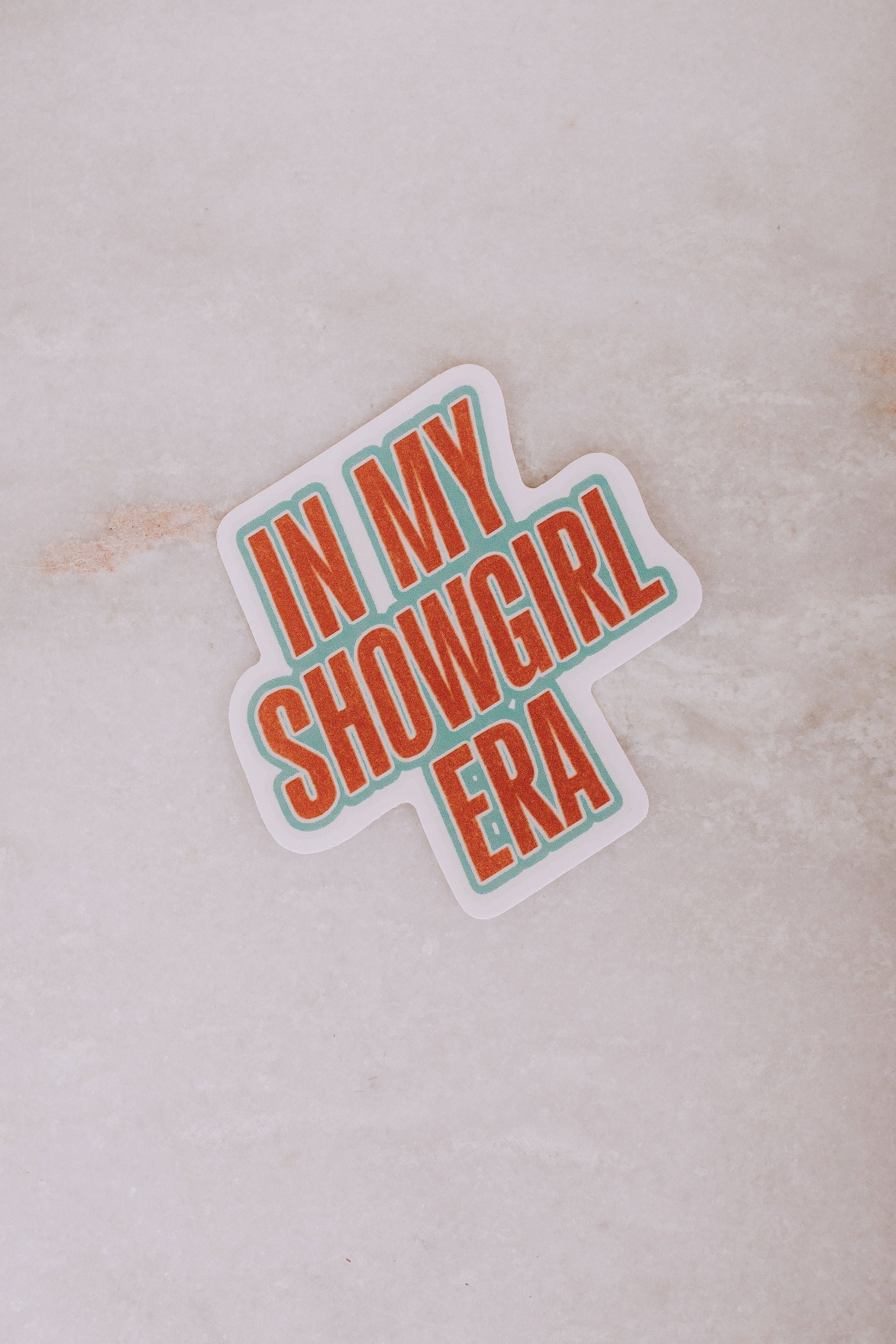 In My Showgirl Era Sticker