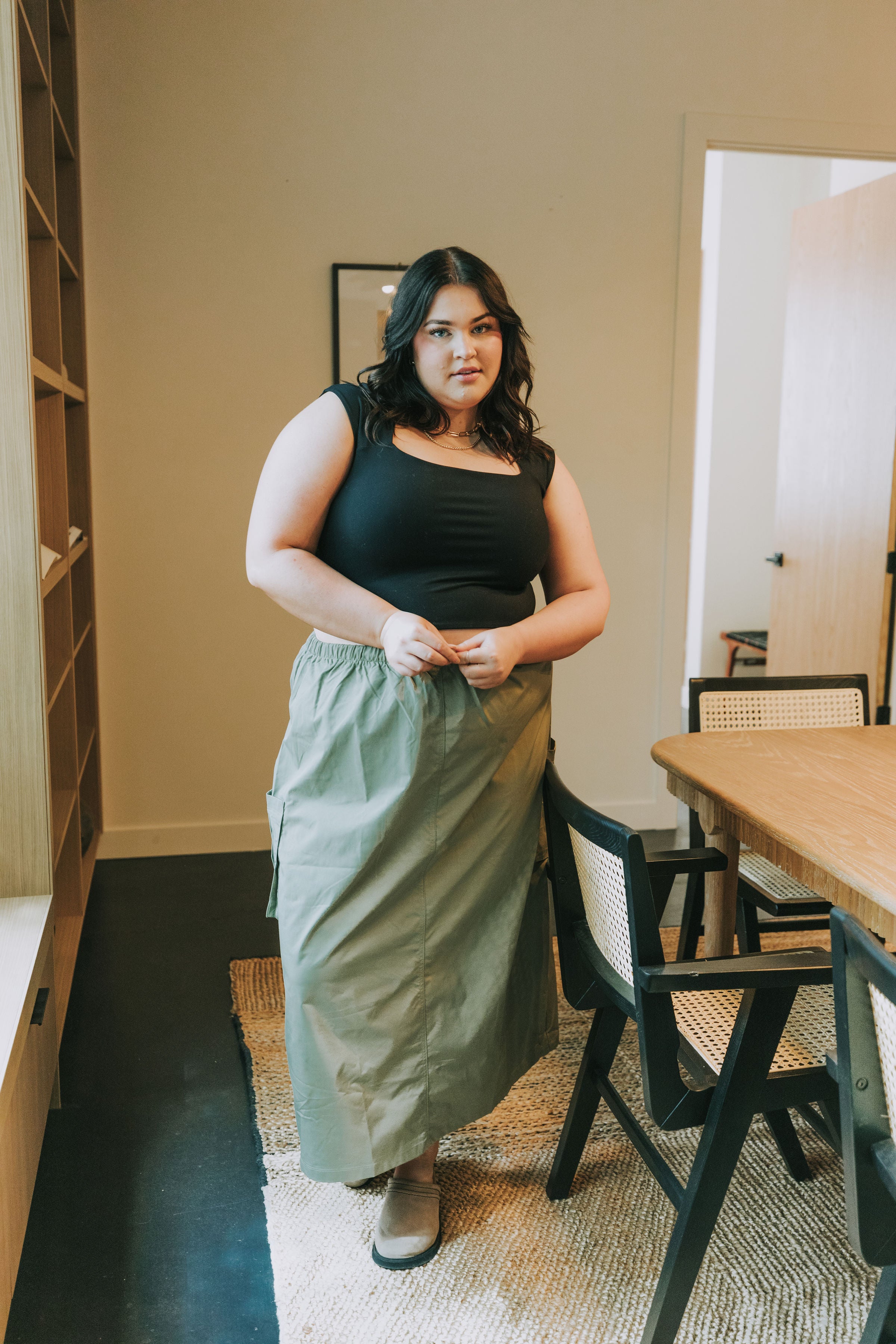 PLUS SIZE - Something to Remember Skirt