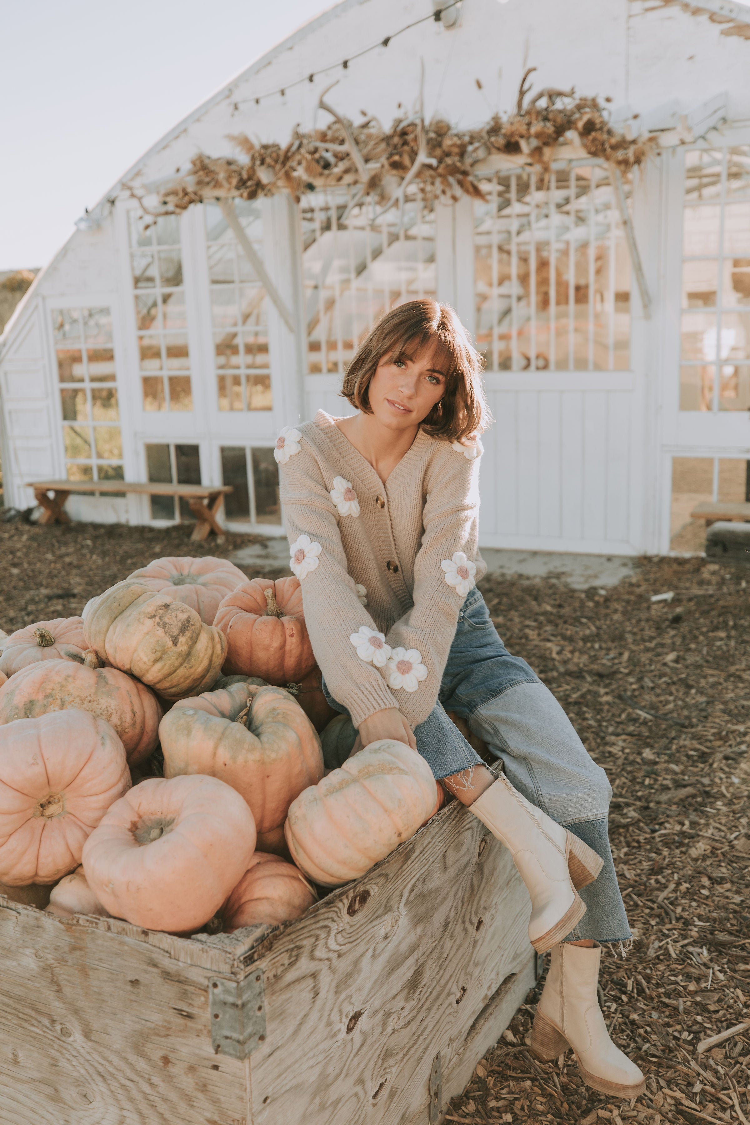 Autumn Blooms Cardigan