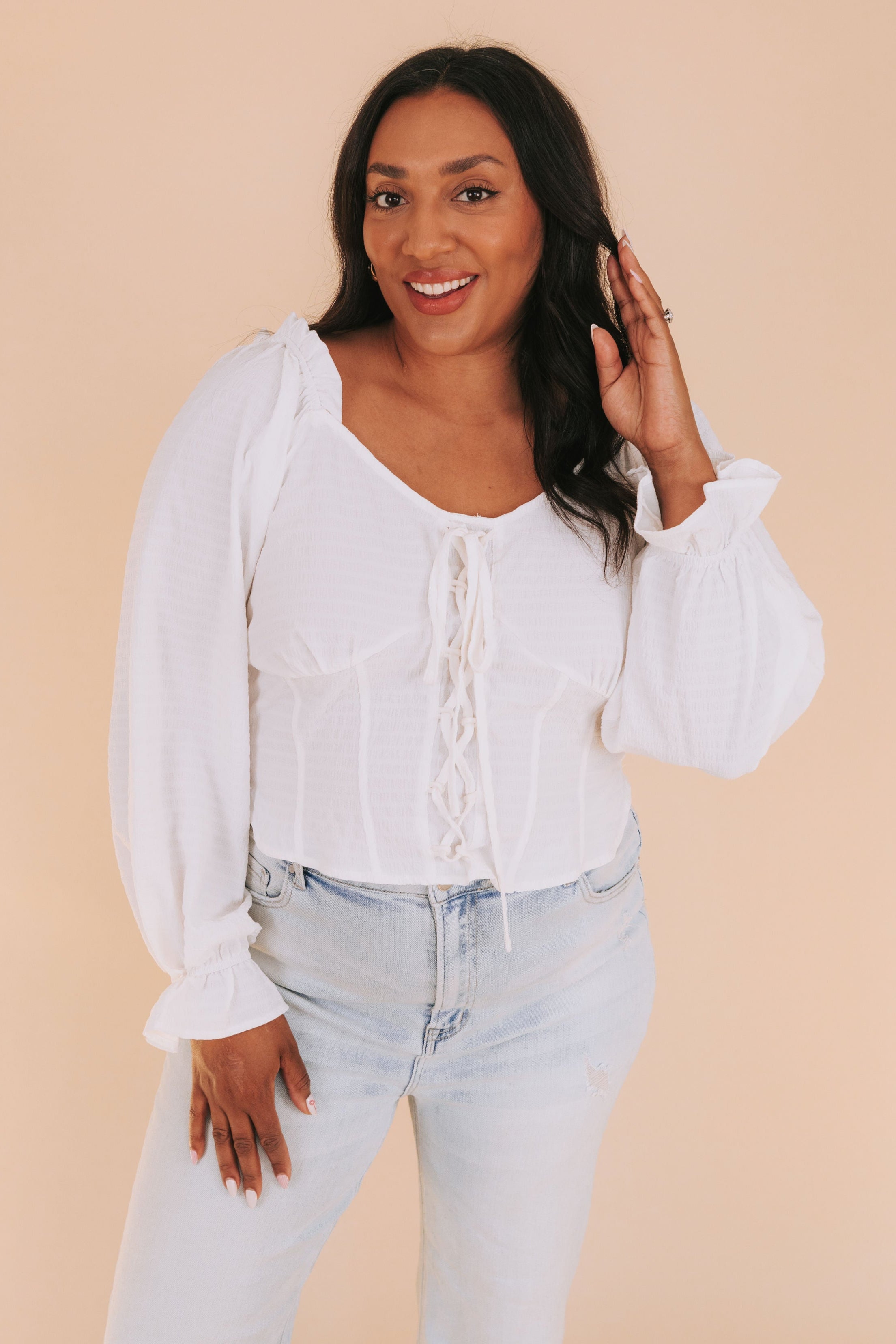 PLUS SIZE - Inner Peace Top