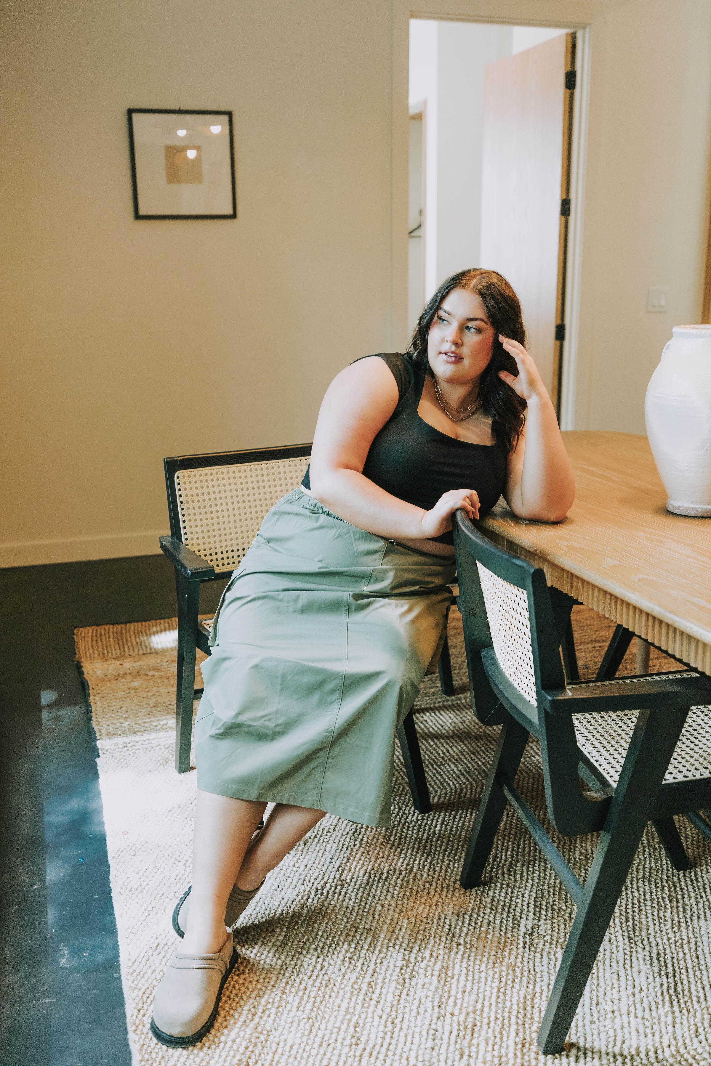 PLUS SIZE - Something to Remember Skirt