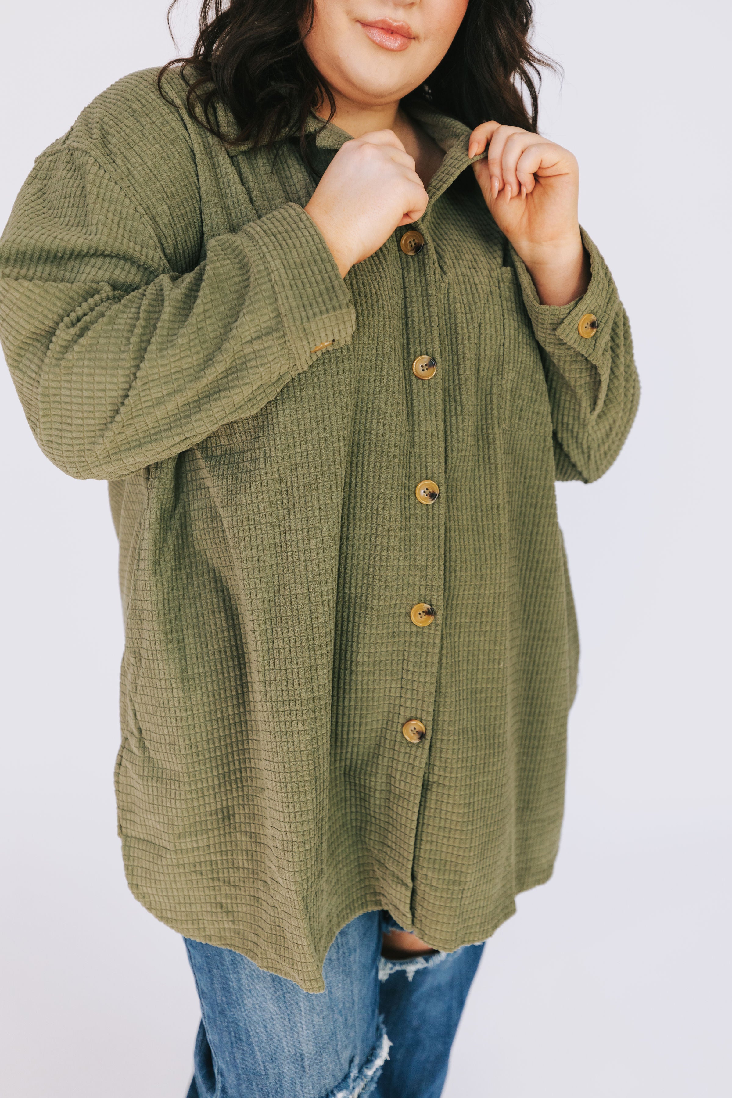 PLUS SIZE - Dot On The Map Top