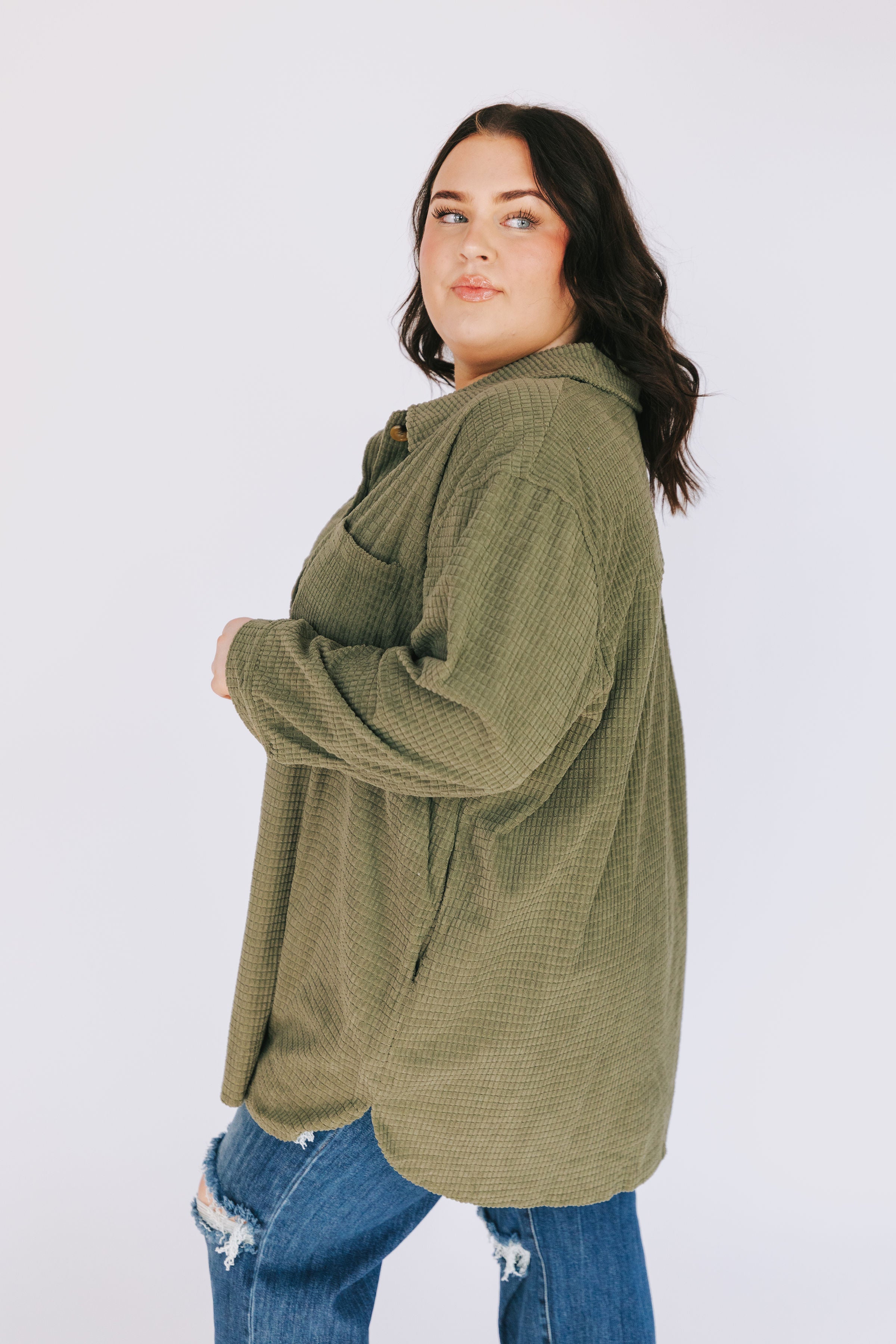 PLUS SIZE - Dot On The Map Top