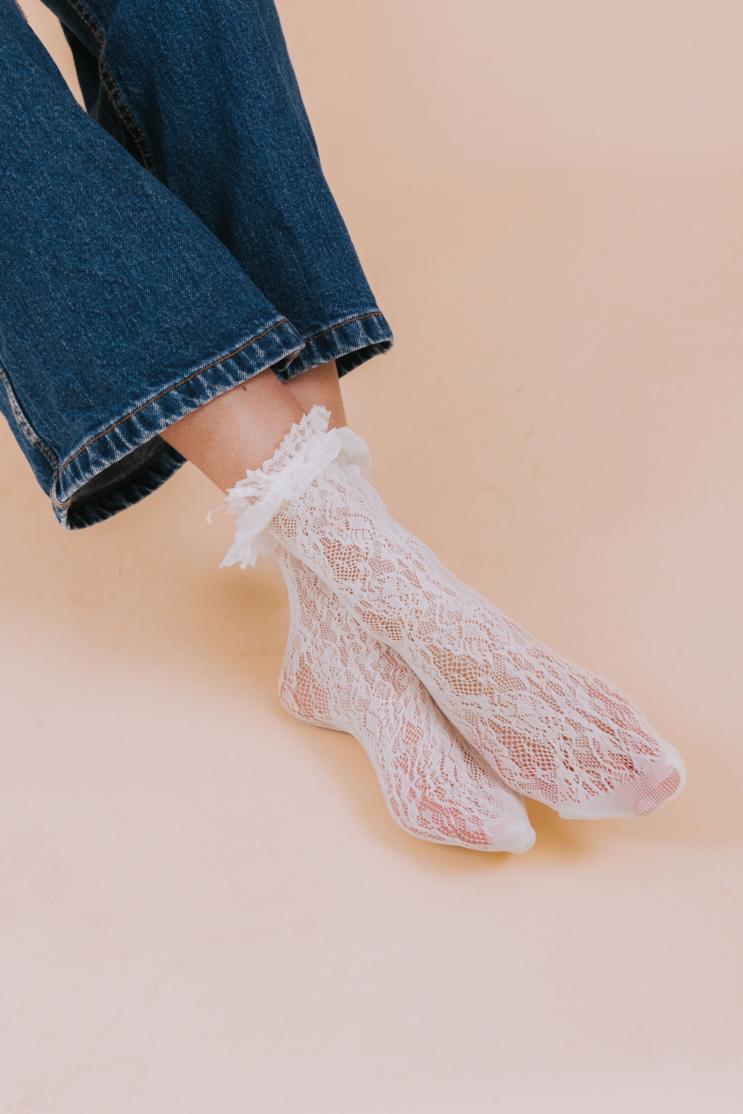 Lace Bliss Socks - 2 Colors!