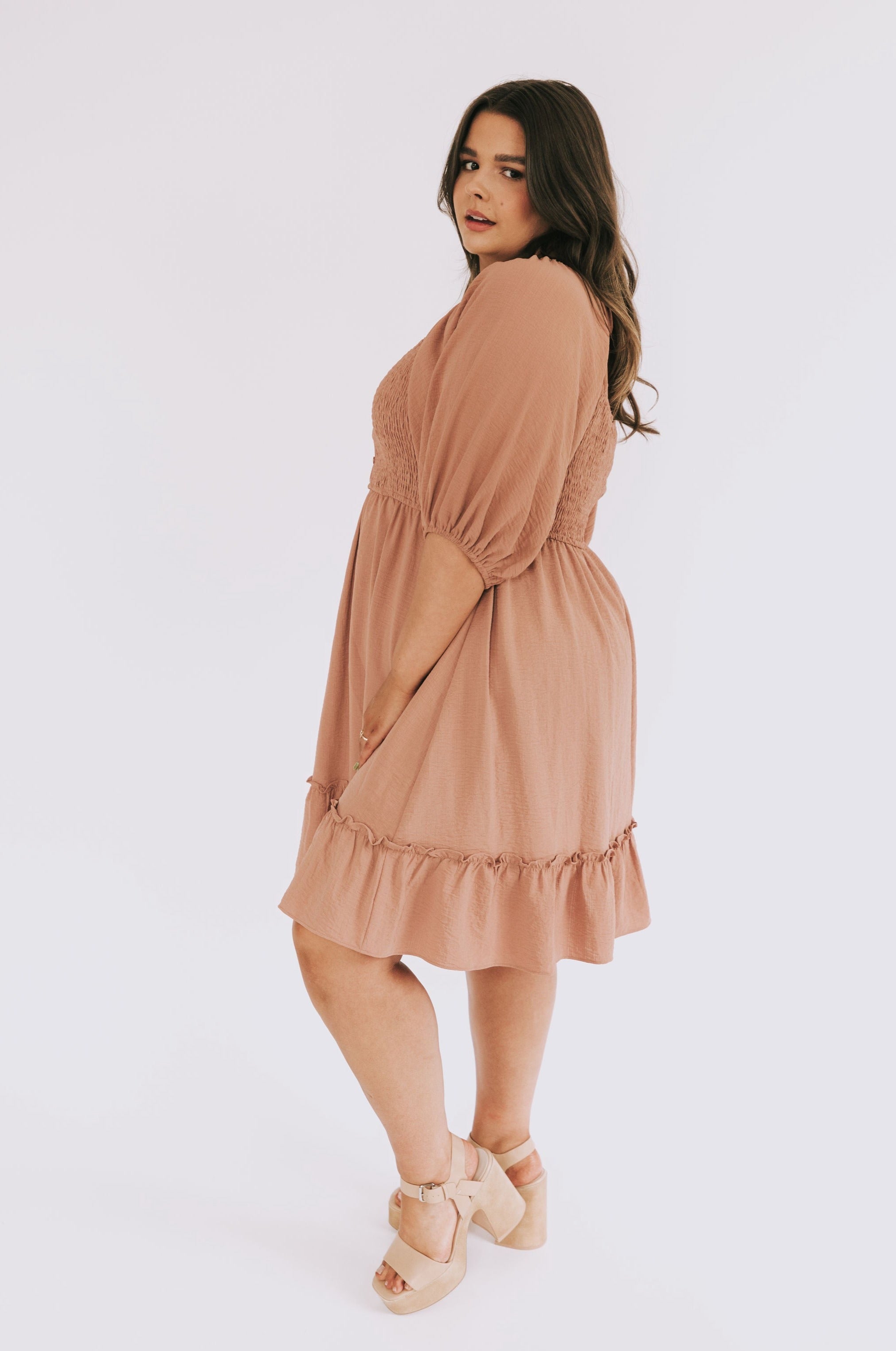 PLUS SIZE - Time With You Dress