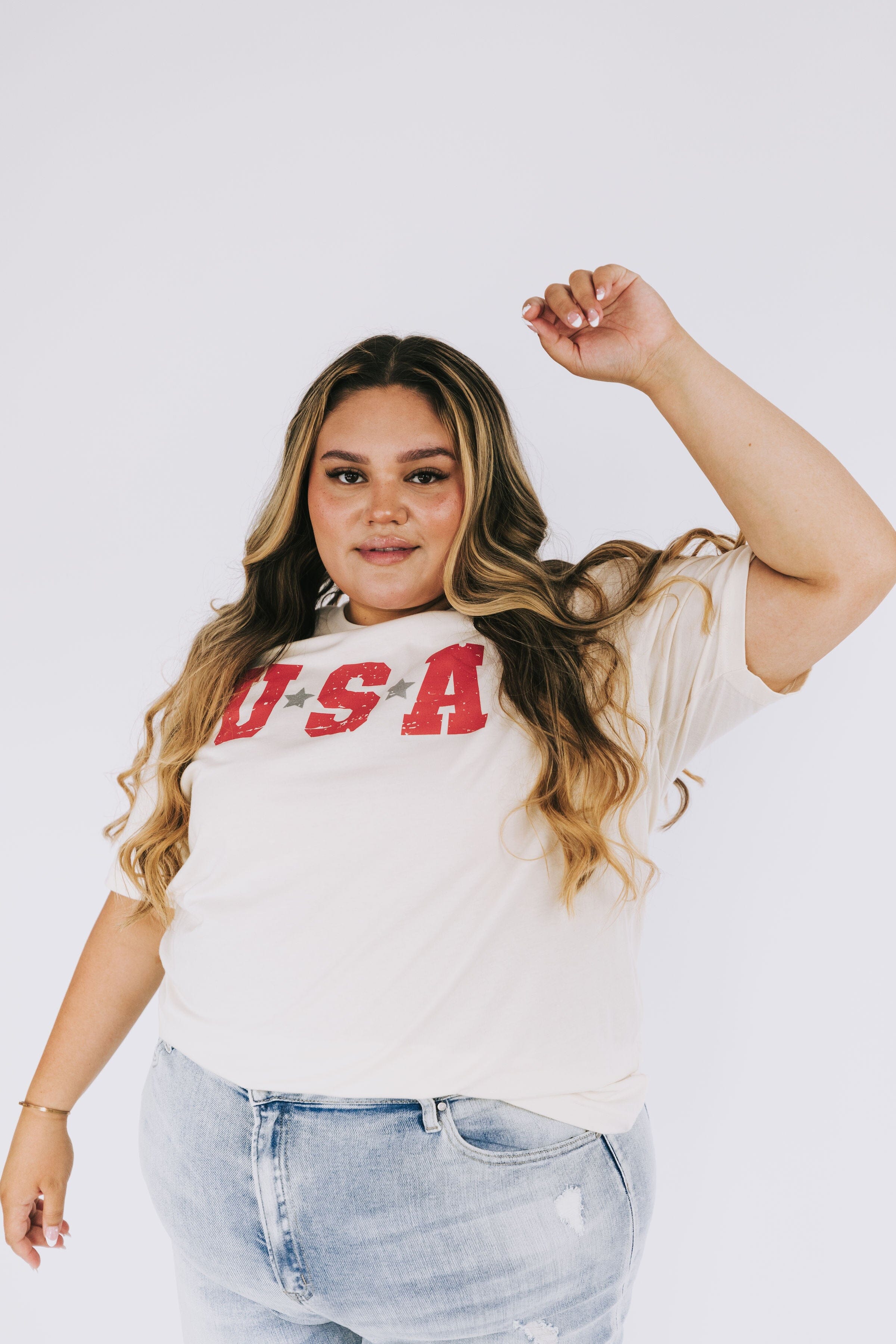 U.S.A. Tee - Extended Sizing!