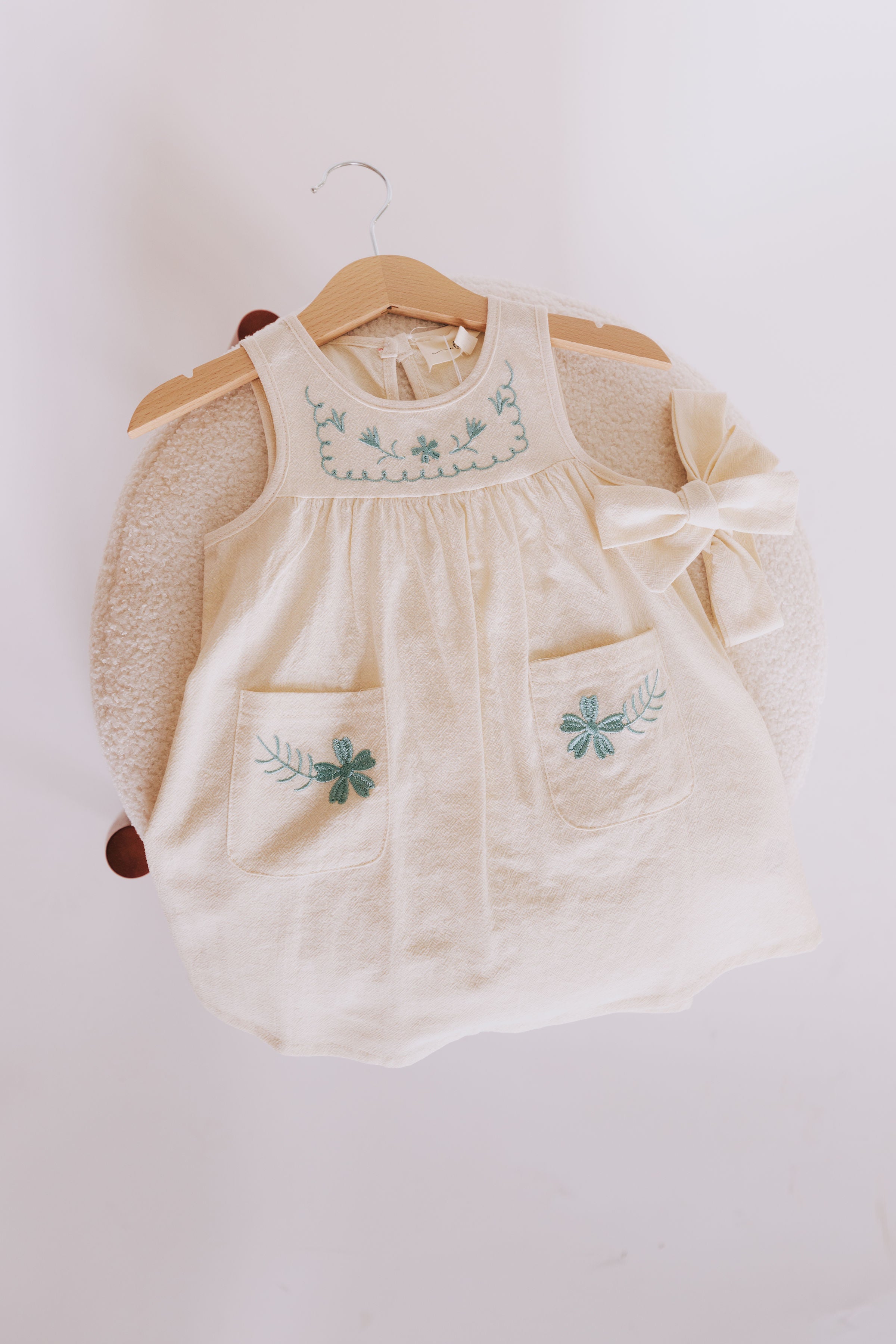 BABY - Precious Moments Dress + Bow
