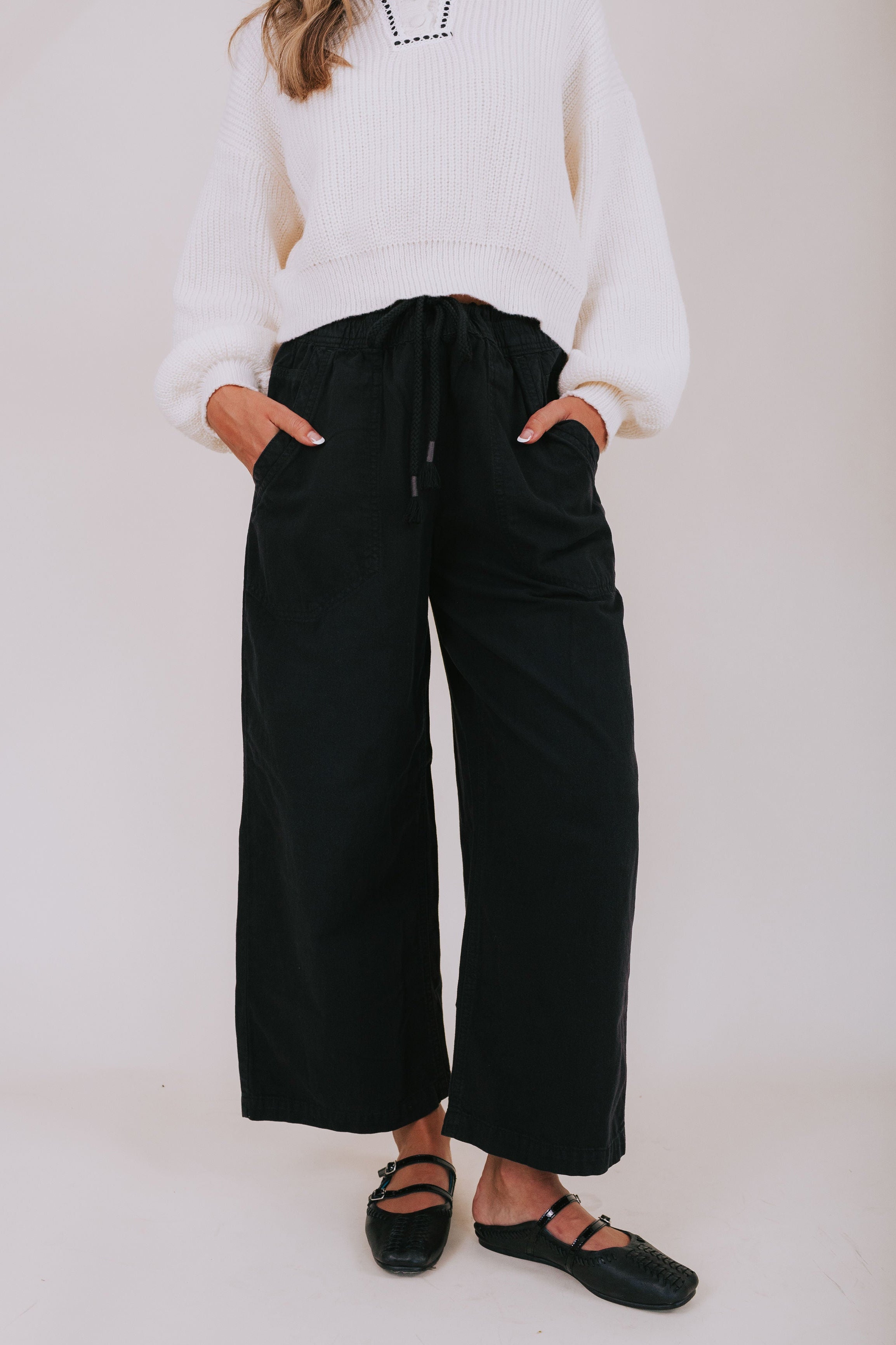 FREE PEOPLE - Easy Peasy Pull-On Jeans