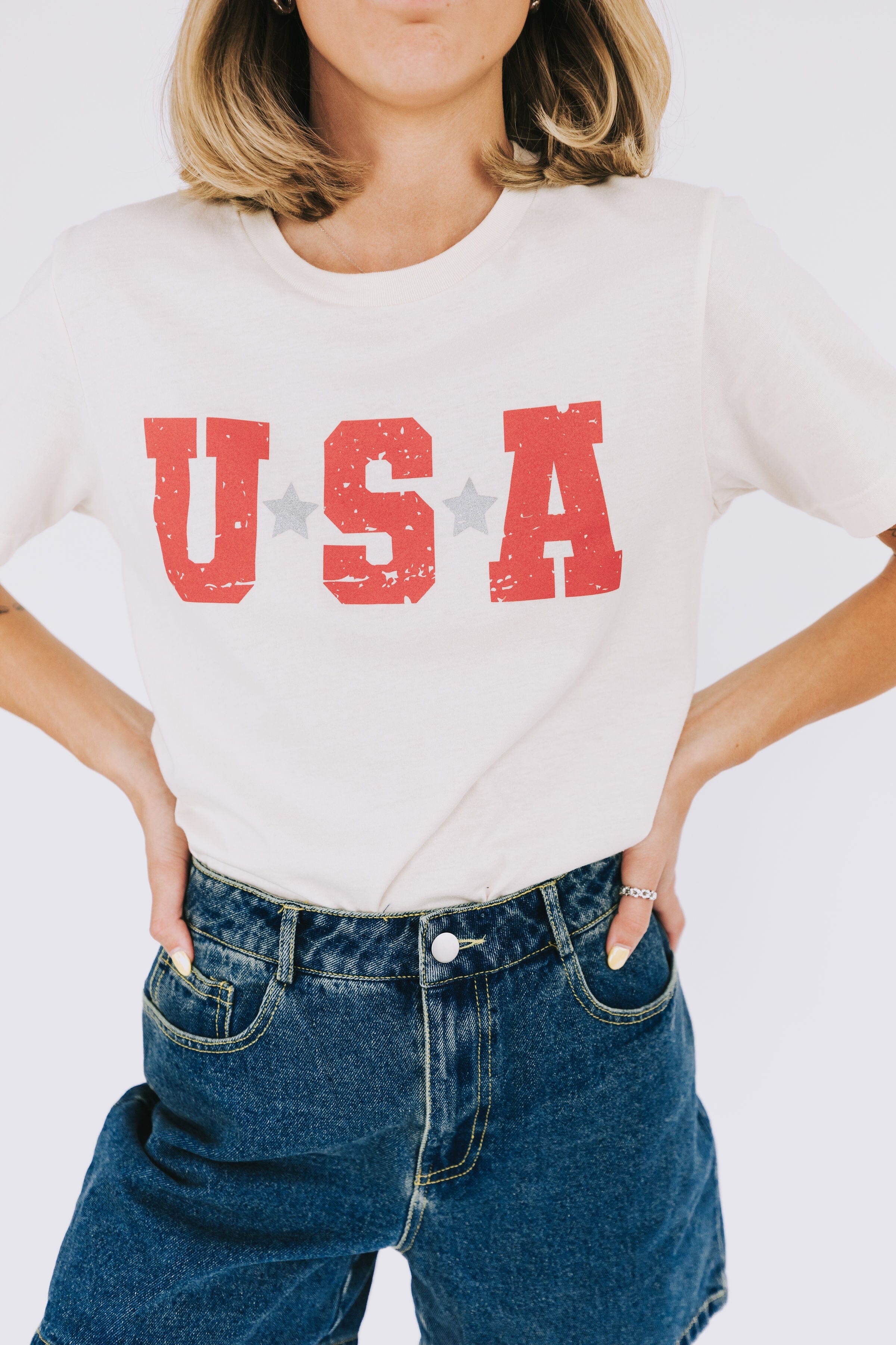 U.S.A. Tee - Extended Sizing!