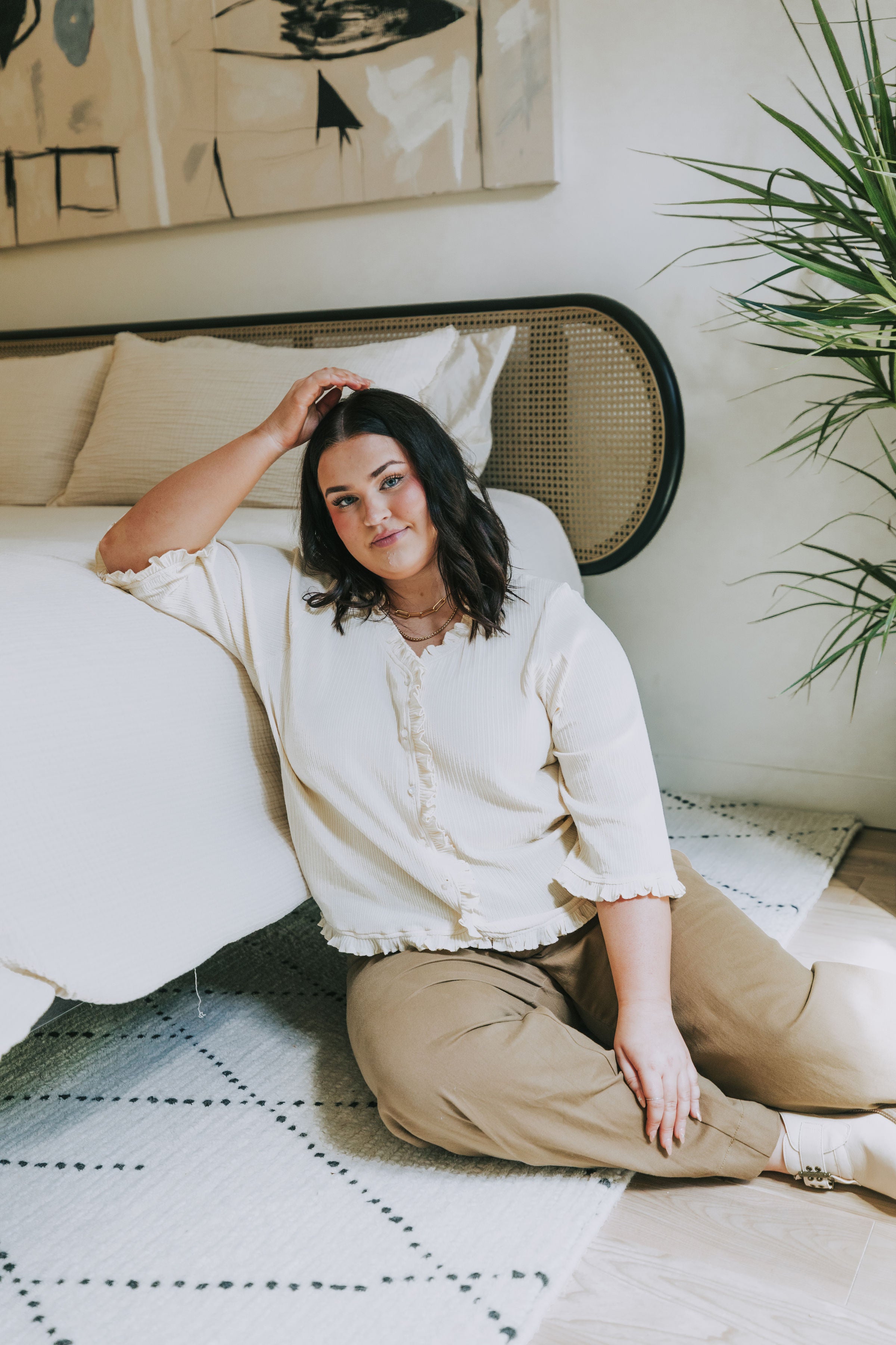 PLUS SIZE - Beyond Words Top
