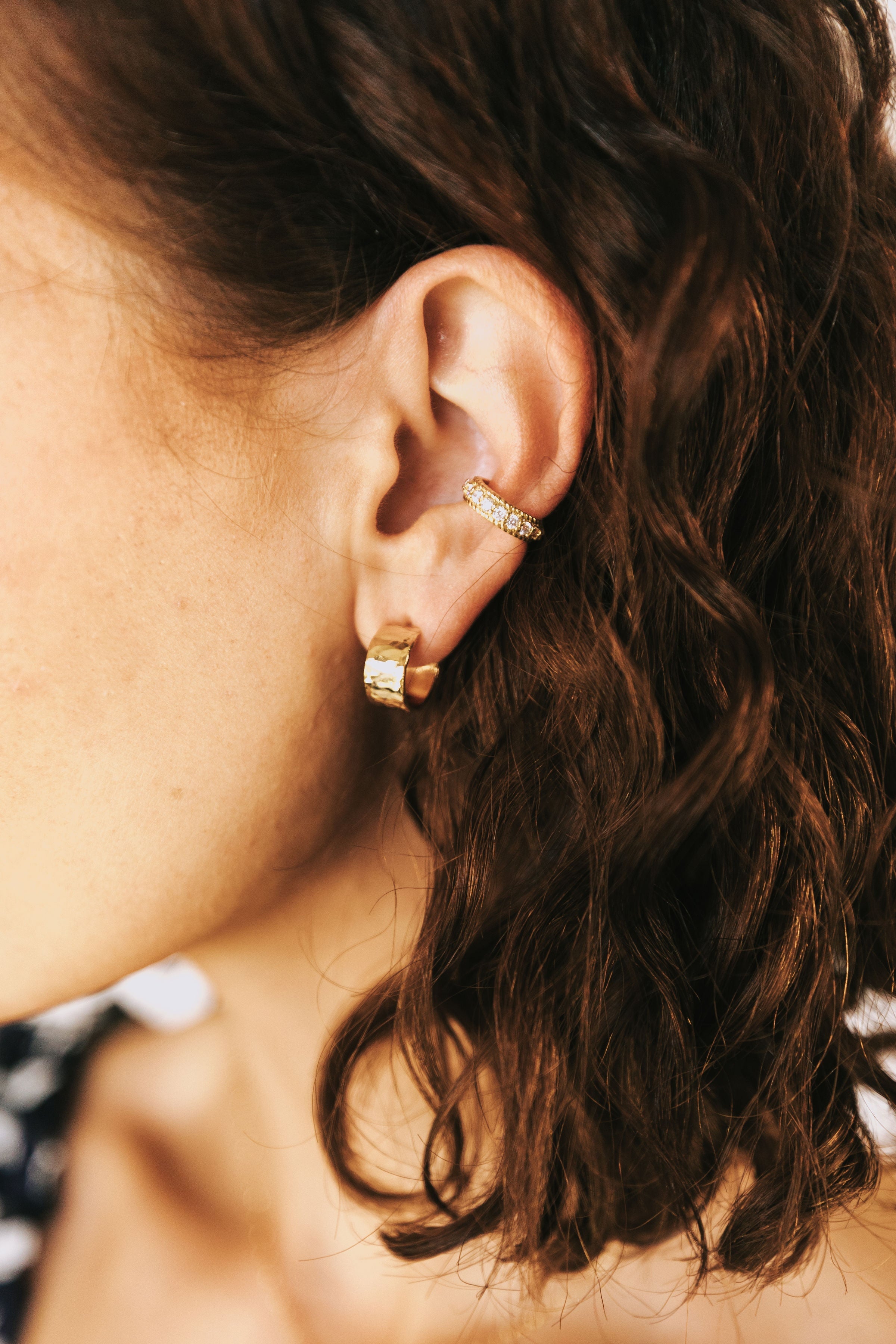 Haylie Ear Cuff - 24k Gold Plated