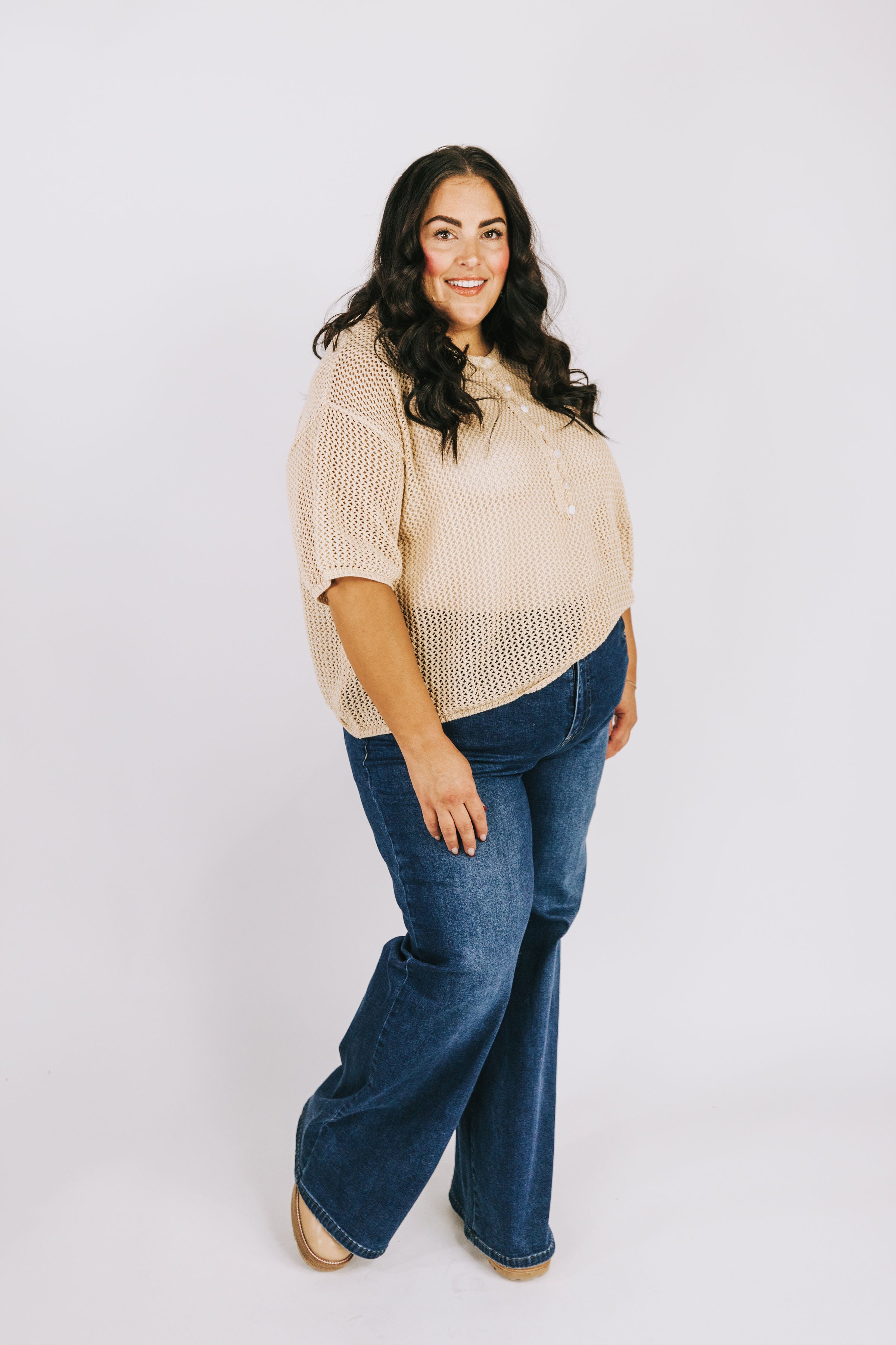 PLUS SIZE - Back To You Top