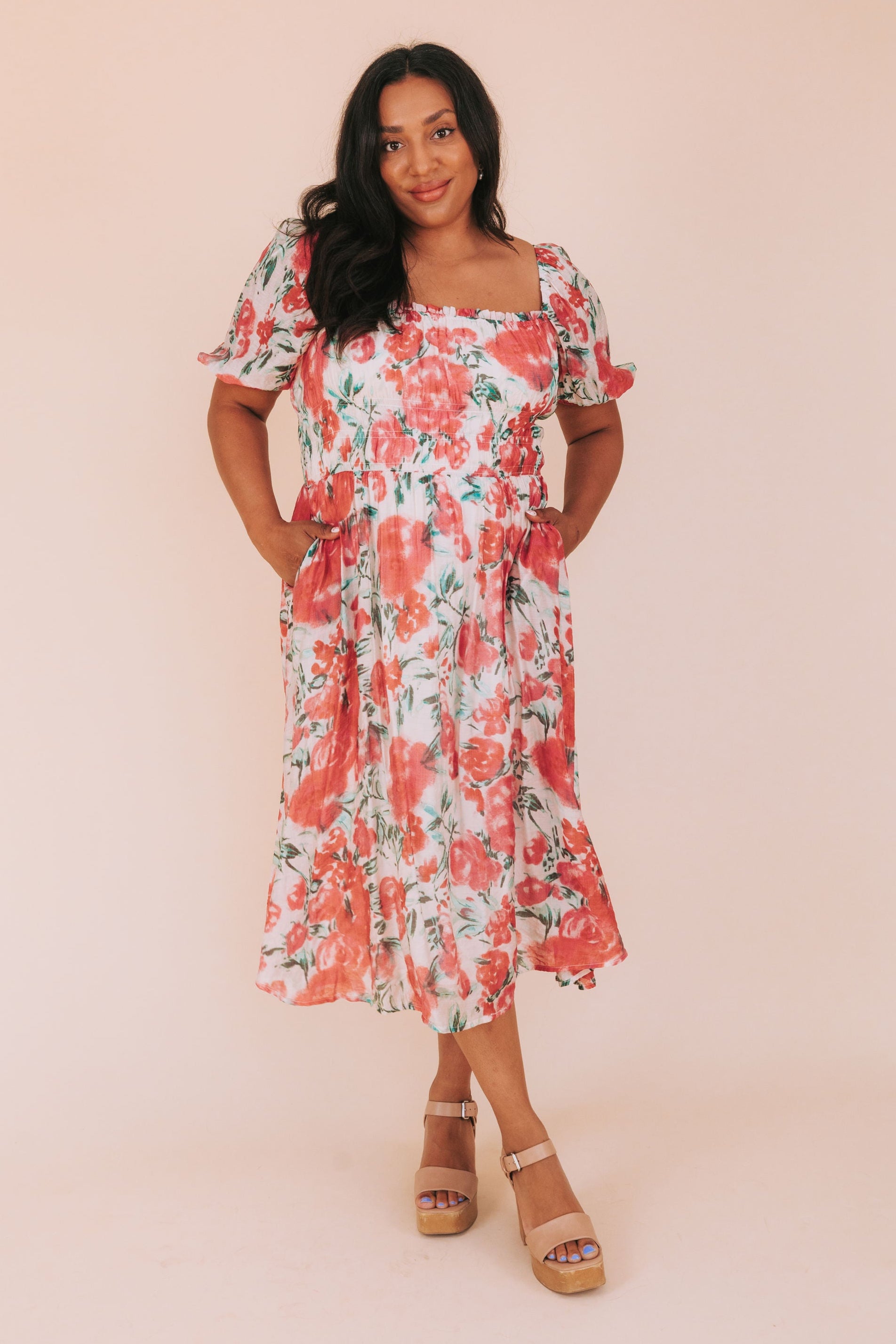 PLUS SIZE - Paint Away Dress