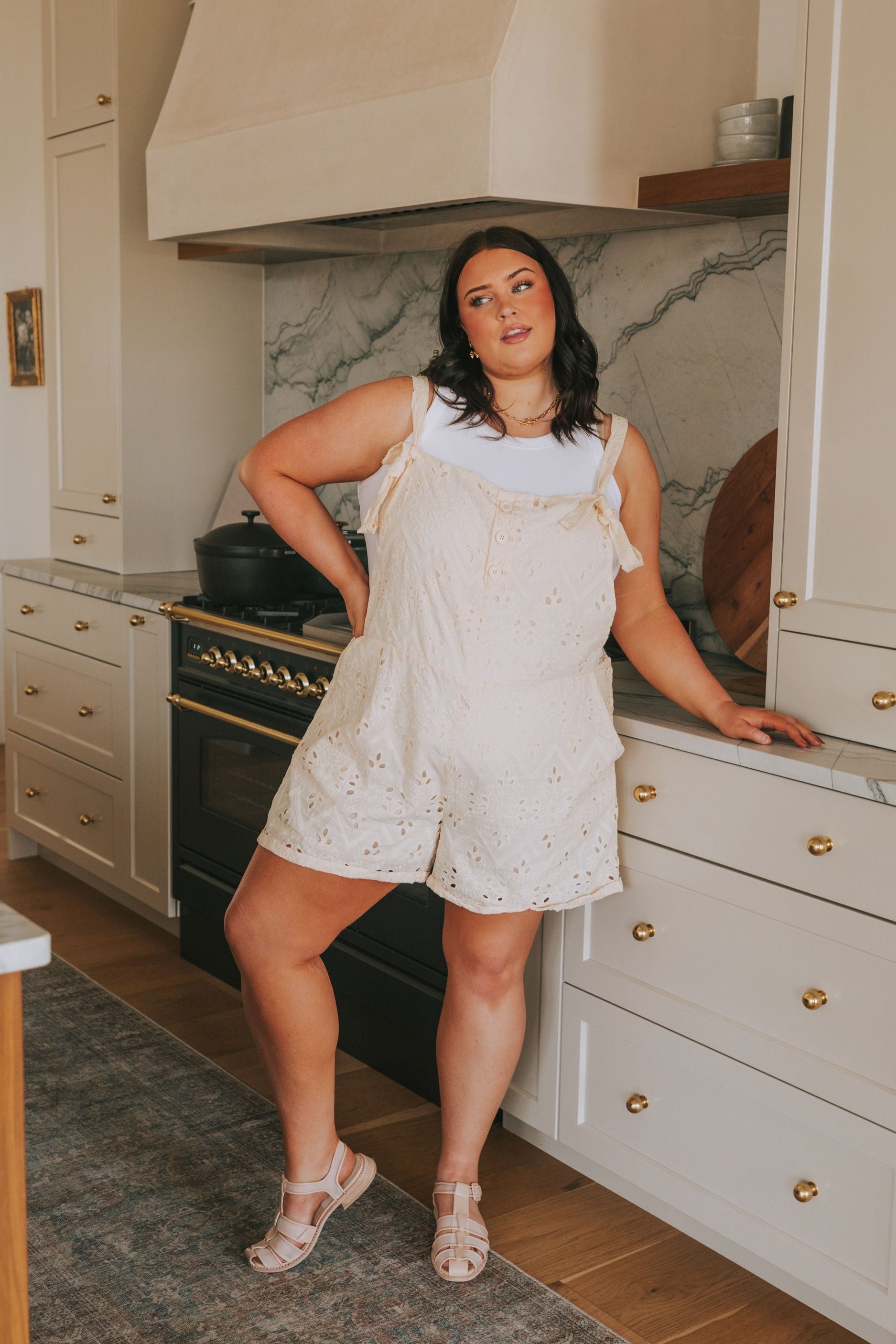 PLUS SIZE - Midsummer Dream Overalls