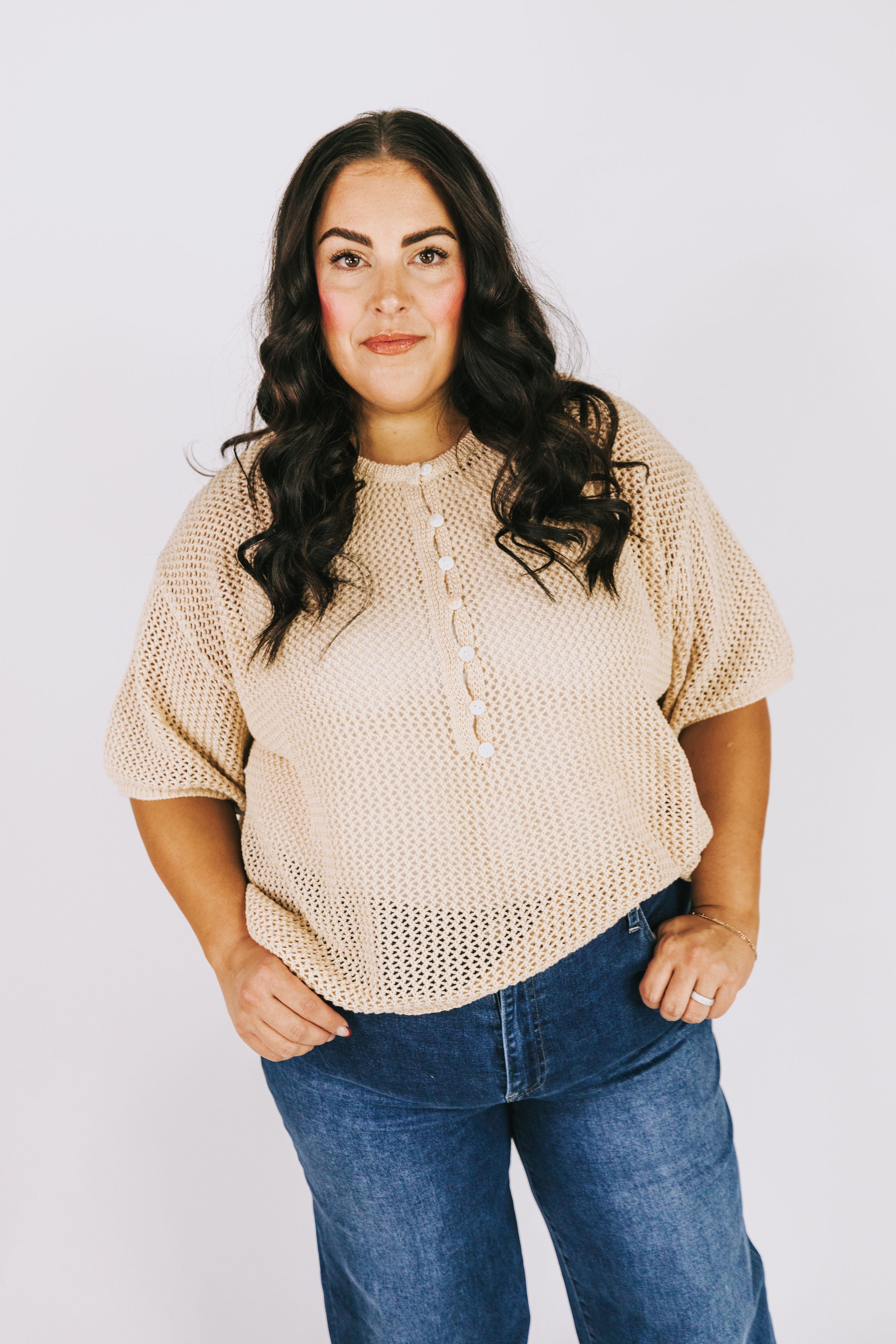 PLUS SIZE - Back To You Top