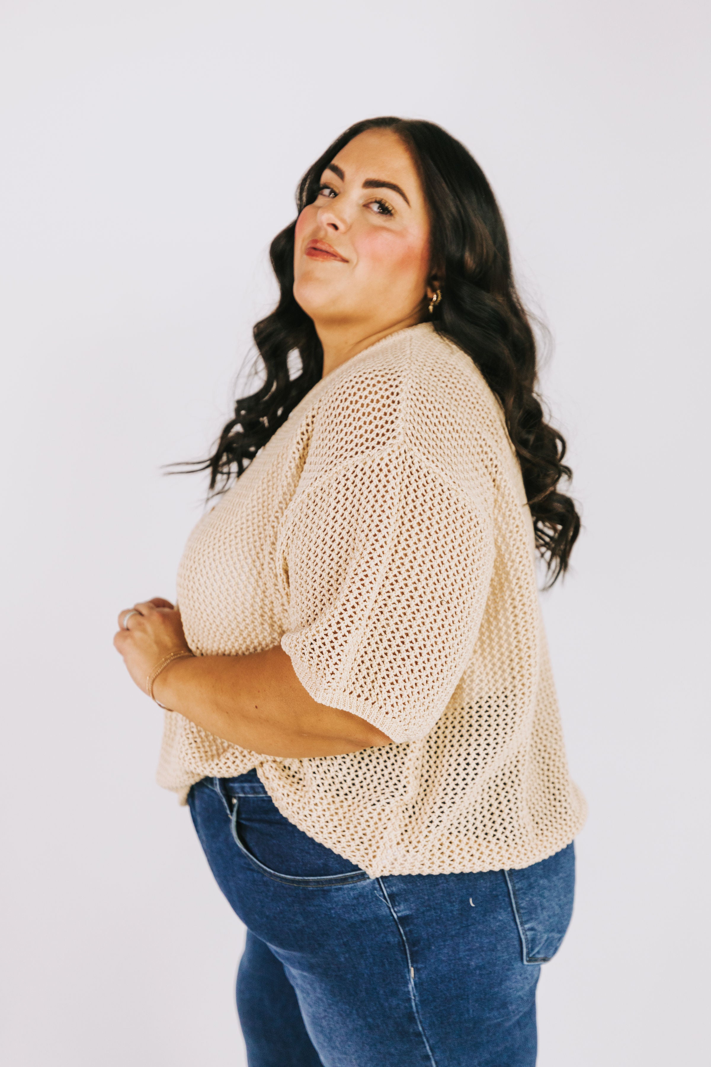 PLUS SIZE - Back To You Top