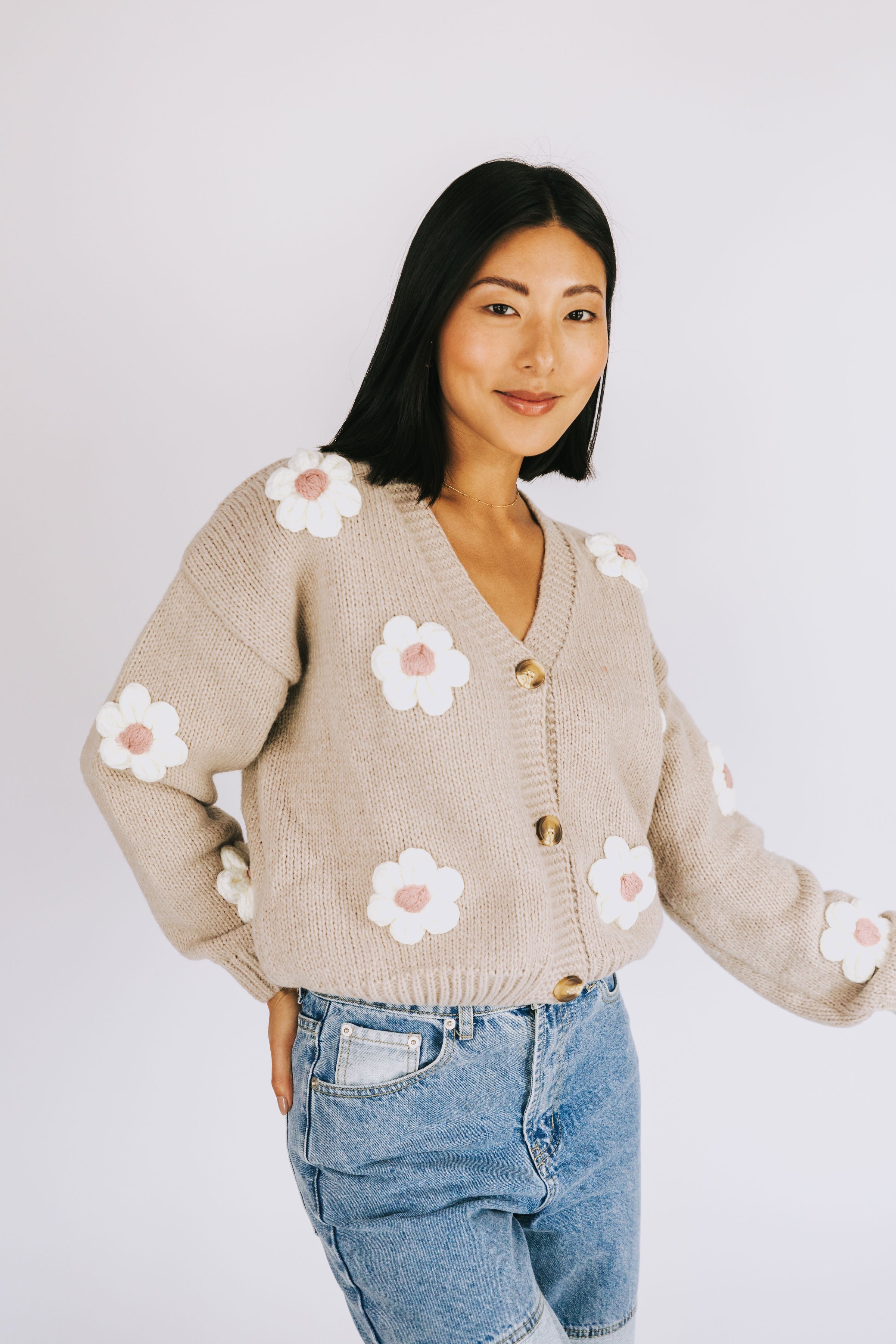 Autumn Blooms Cardigan