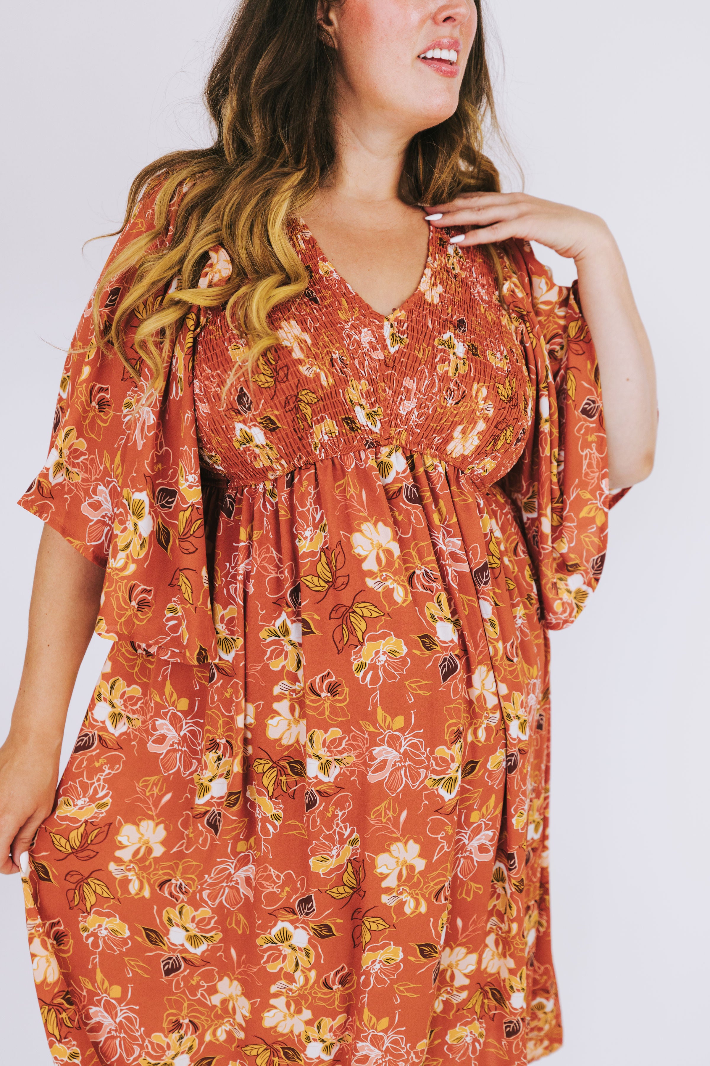 PLUS SIZE - Laugh Often Dress