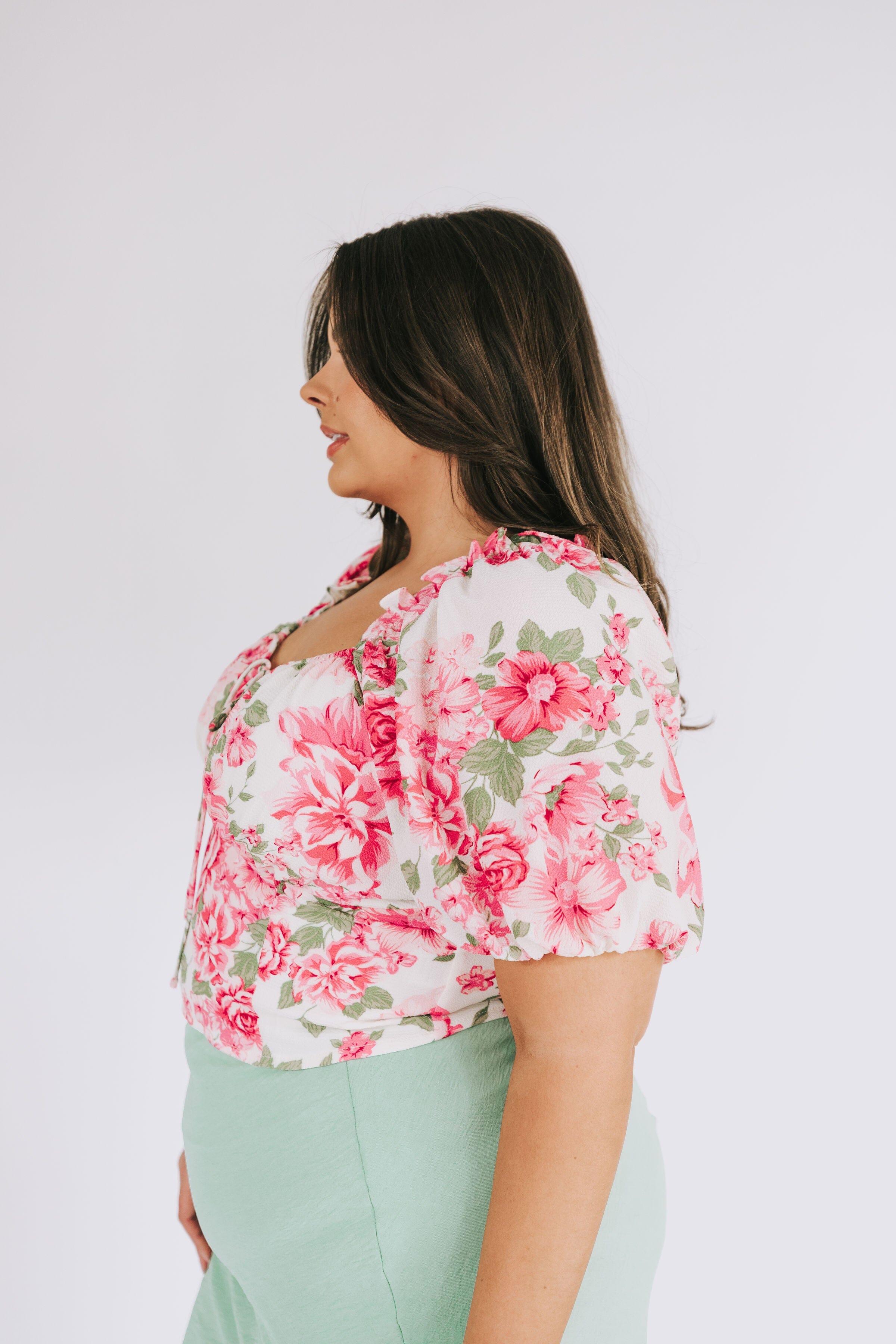 PLUS SIZE - Worth A Shot Top