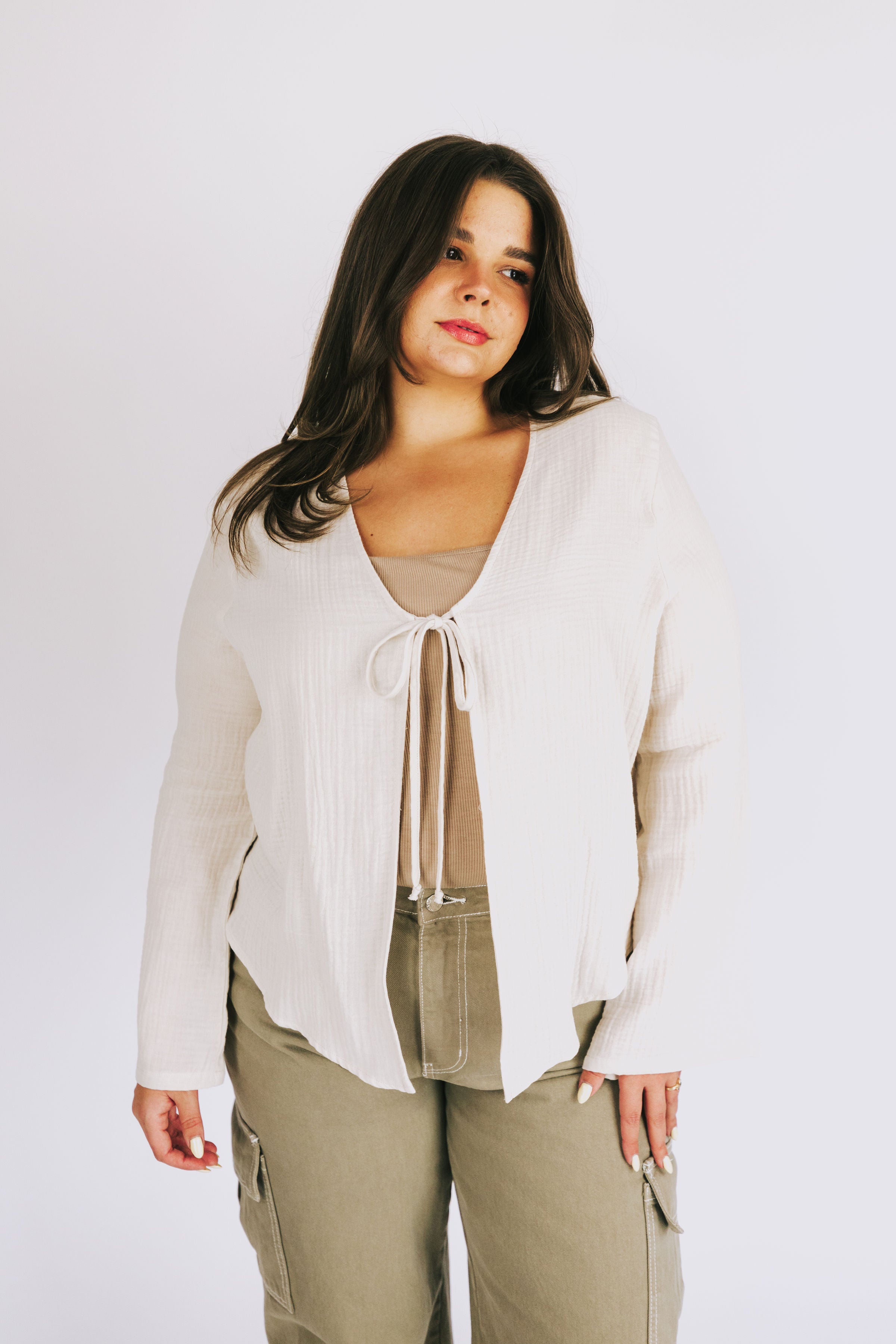 PLUS SIZE - Wrapped In Love Top