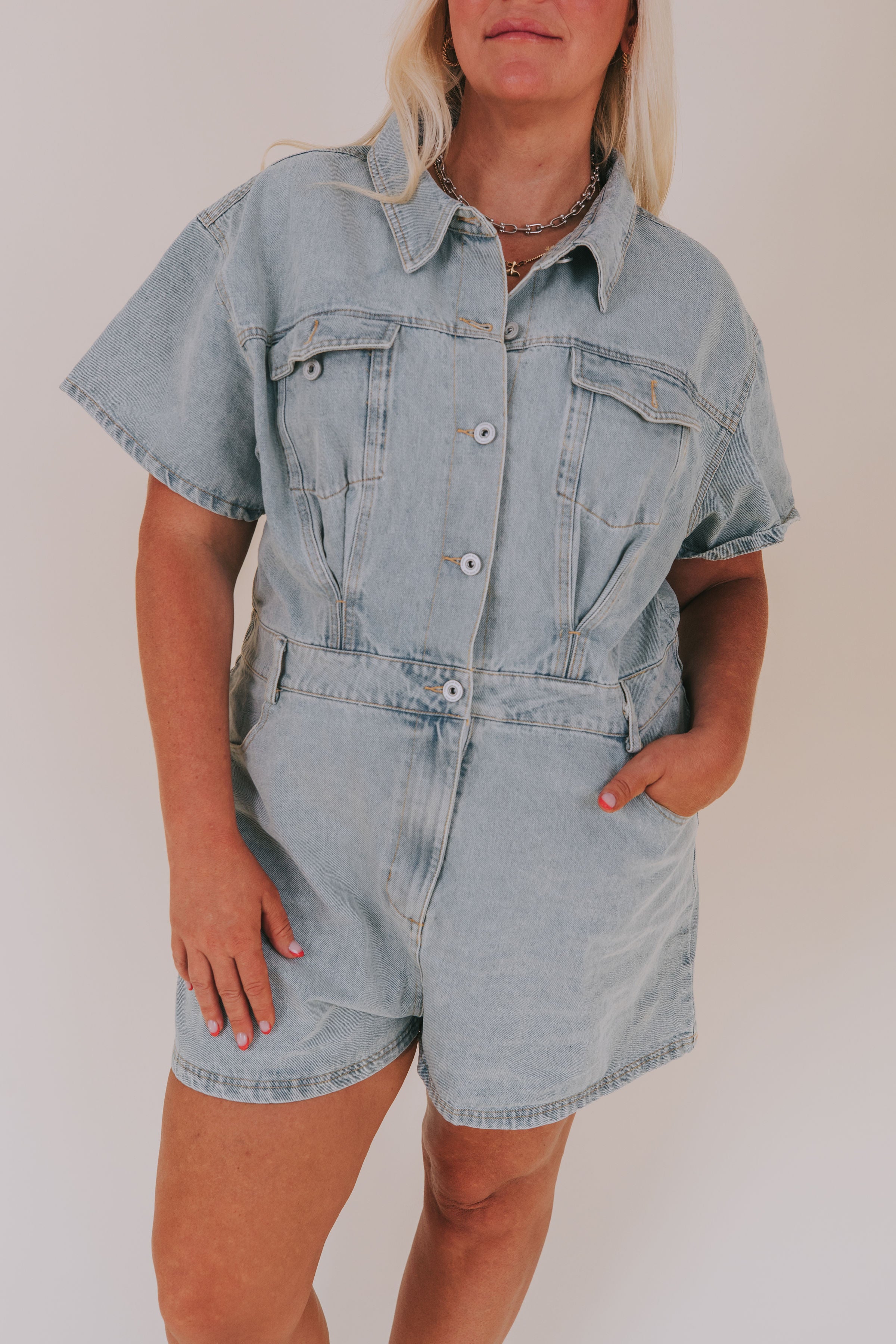 PLUS SIZE - Duet This Romper