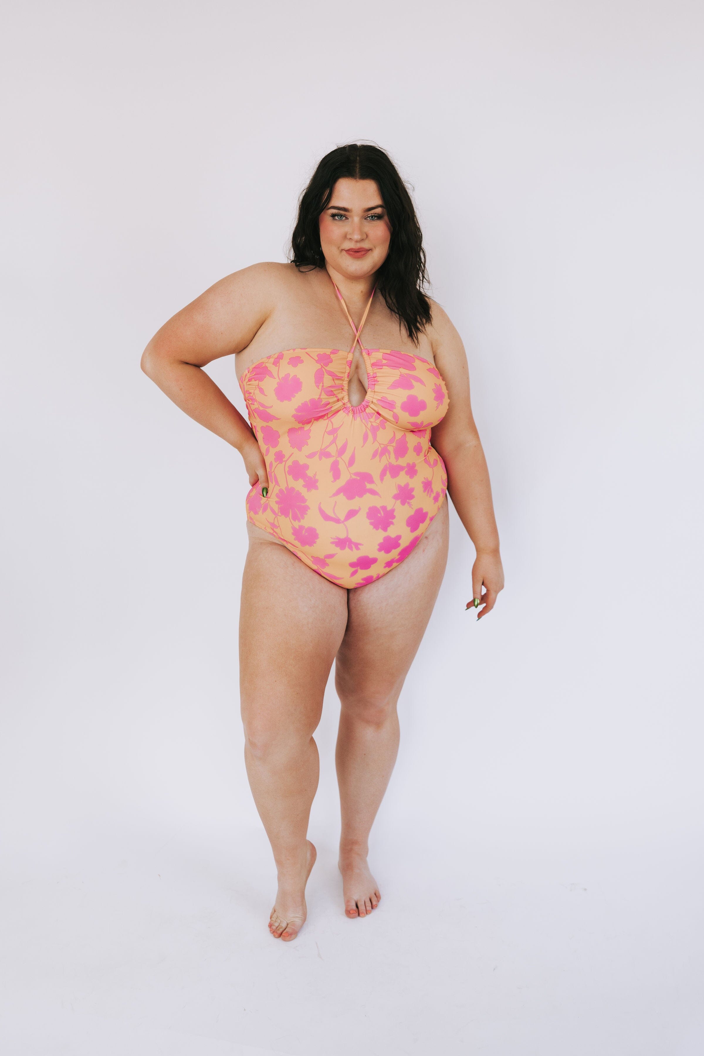 PLUS SIZE - Sun Splash One Piece